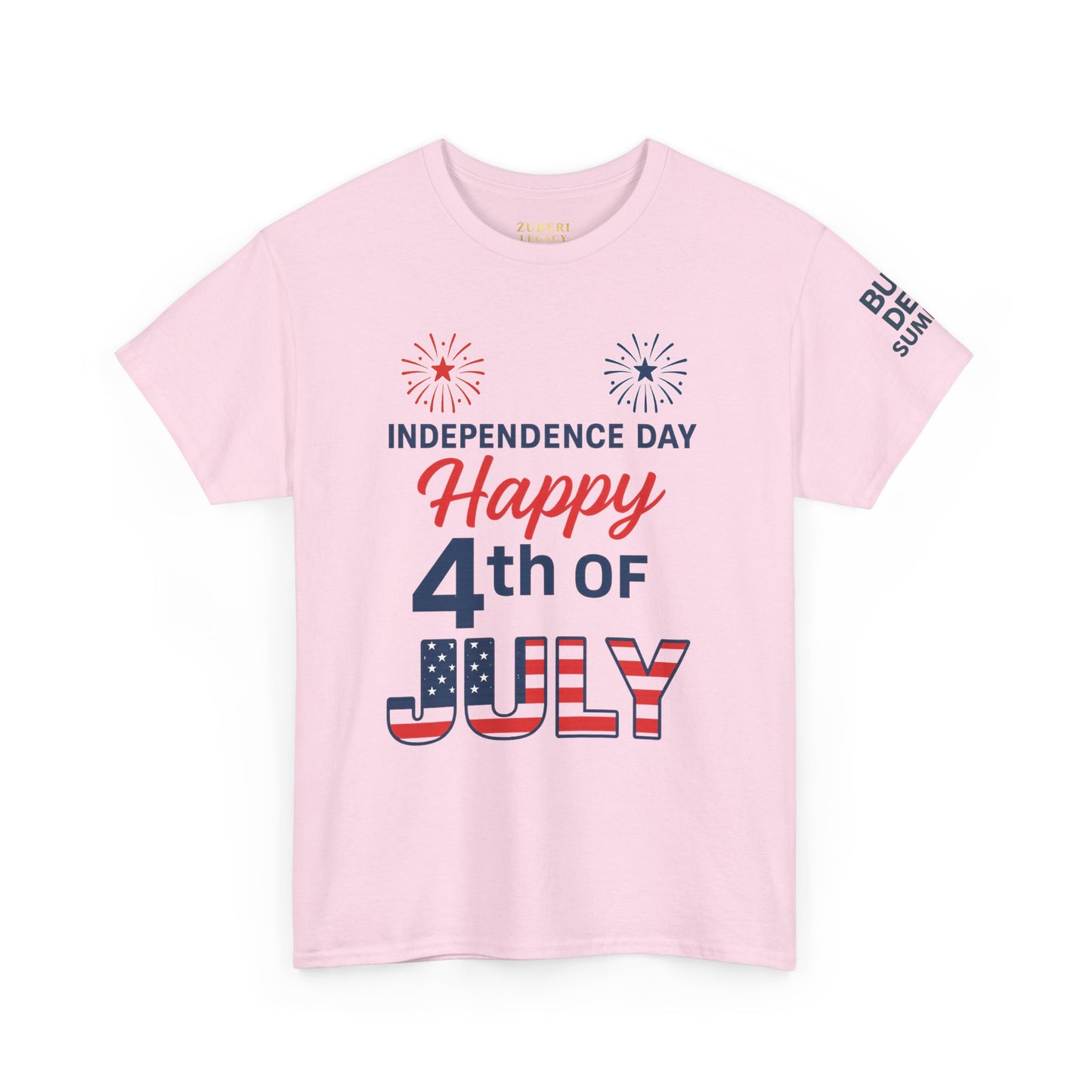 Bun Dem Summer Happy 4th July Unisex Heavy Cotton Tee Empire Edition Celebration Excitement