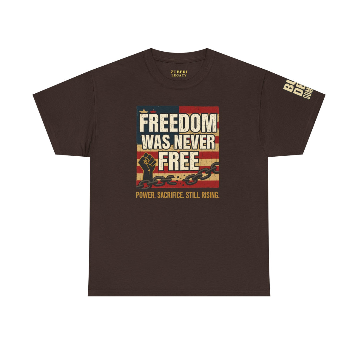Bun Dem Summer Freedom Was Never Free Unisex Heavy Cotton Tee Rallies Empowerment Motivation Defiance