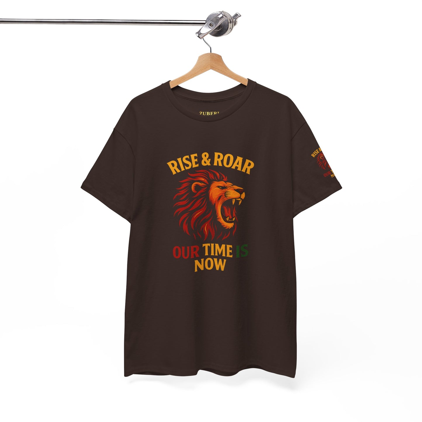 Bun Dem Summer Rise & Roar Unisex Heavy Cotton Tee - Inspirational T-Shirt for Motivational Wear, Casual Everyday, Gift for Friends, Uplifting