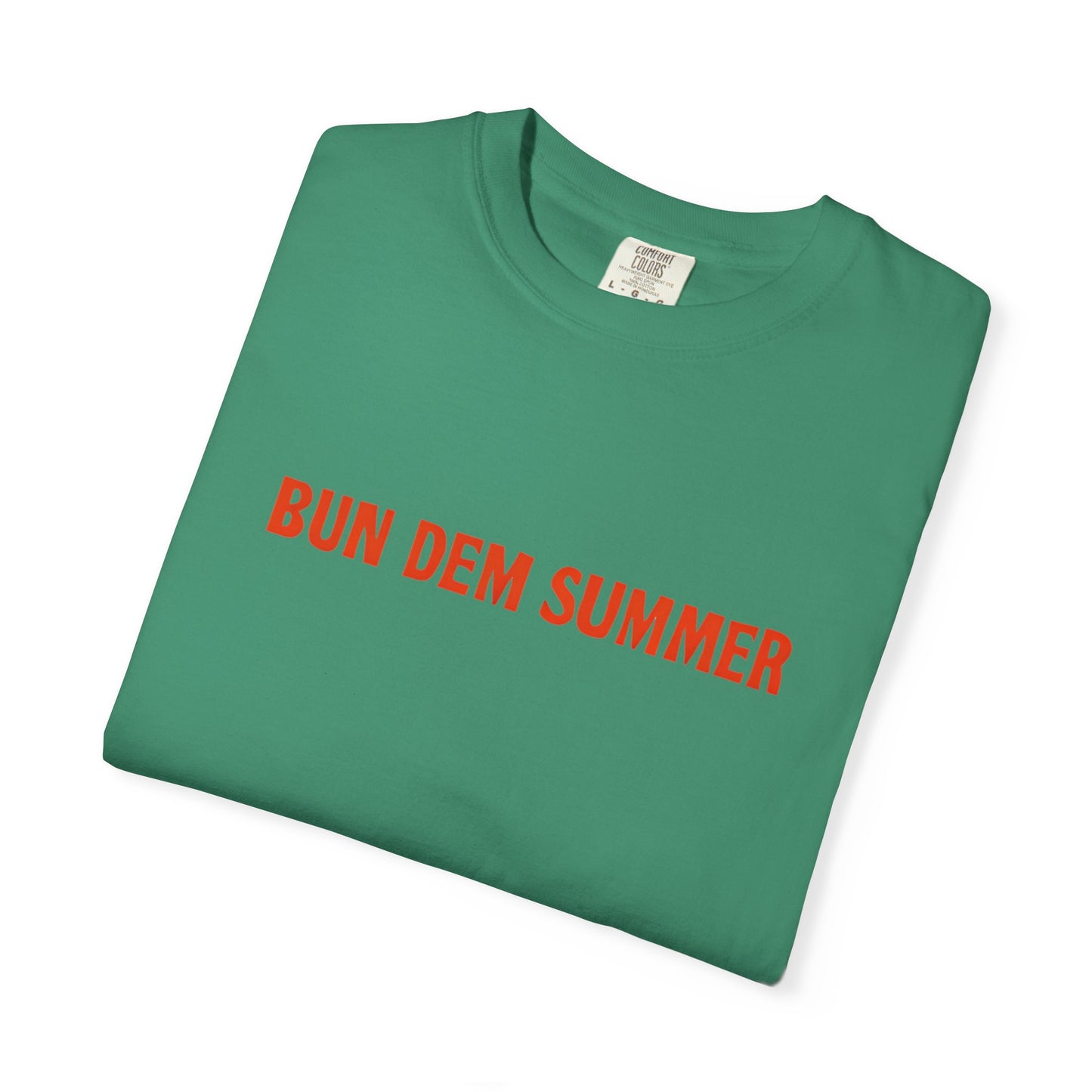 Bun Dem Summer - Black Power Unisex Statement T-Shirt Empire Edition, Summer Fashion, Casual Wear, Ideal for Pride, Activism & Celebration