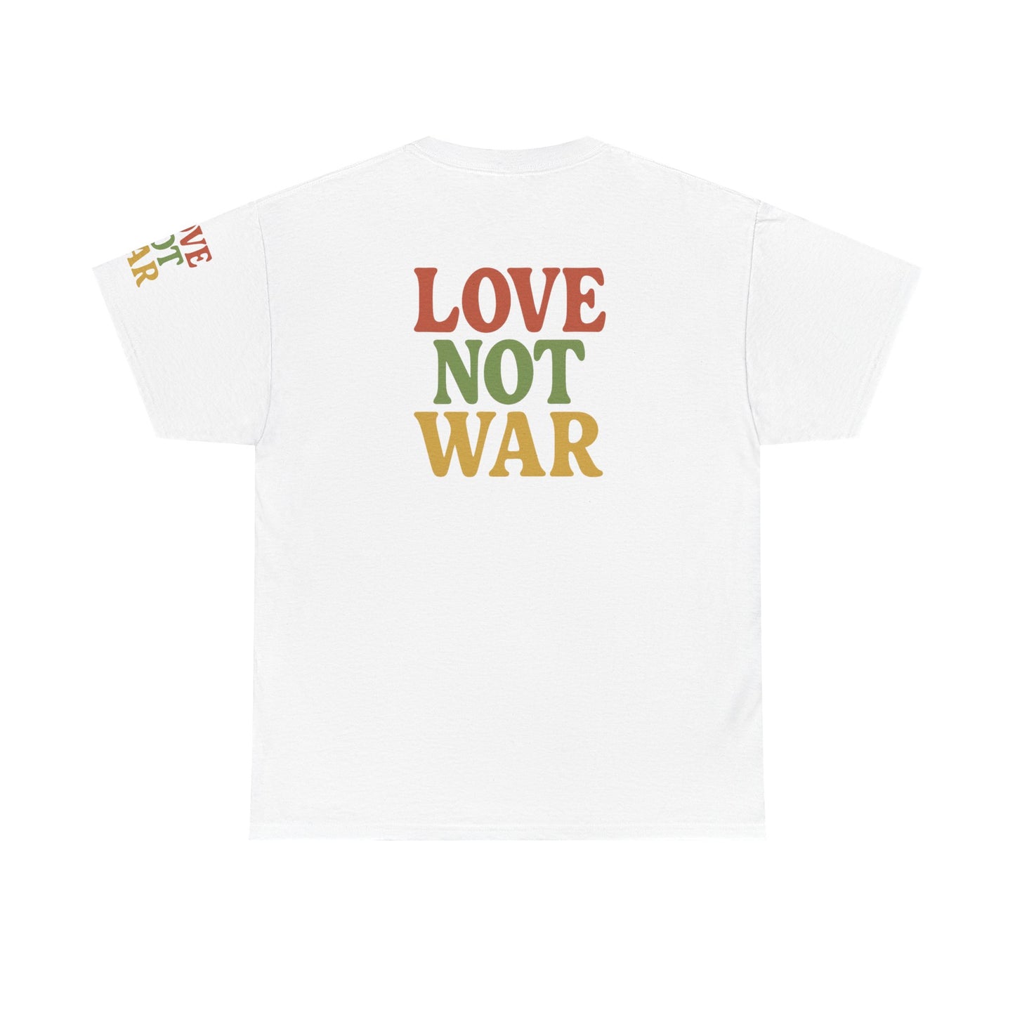 'Bun Dem Summer' Unisex Heavy Cotton Tee with and 'Love Not War' Design – Casual Summer Shirt, Gifts for Music Lovers, Festival Wear, [...]
