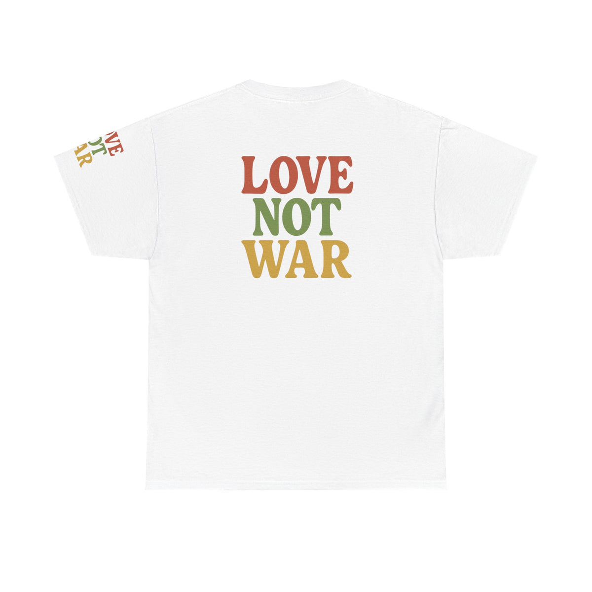 'Bun Dem Summer' Unisex Heavy Cotton Tee with and 'Love Not War' Design – Casual Summer Shirt, Gifts for Music Lovers, Festival Wear, [...]