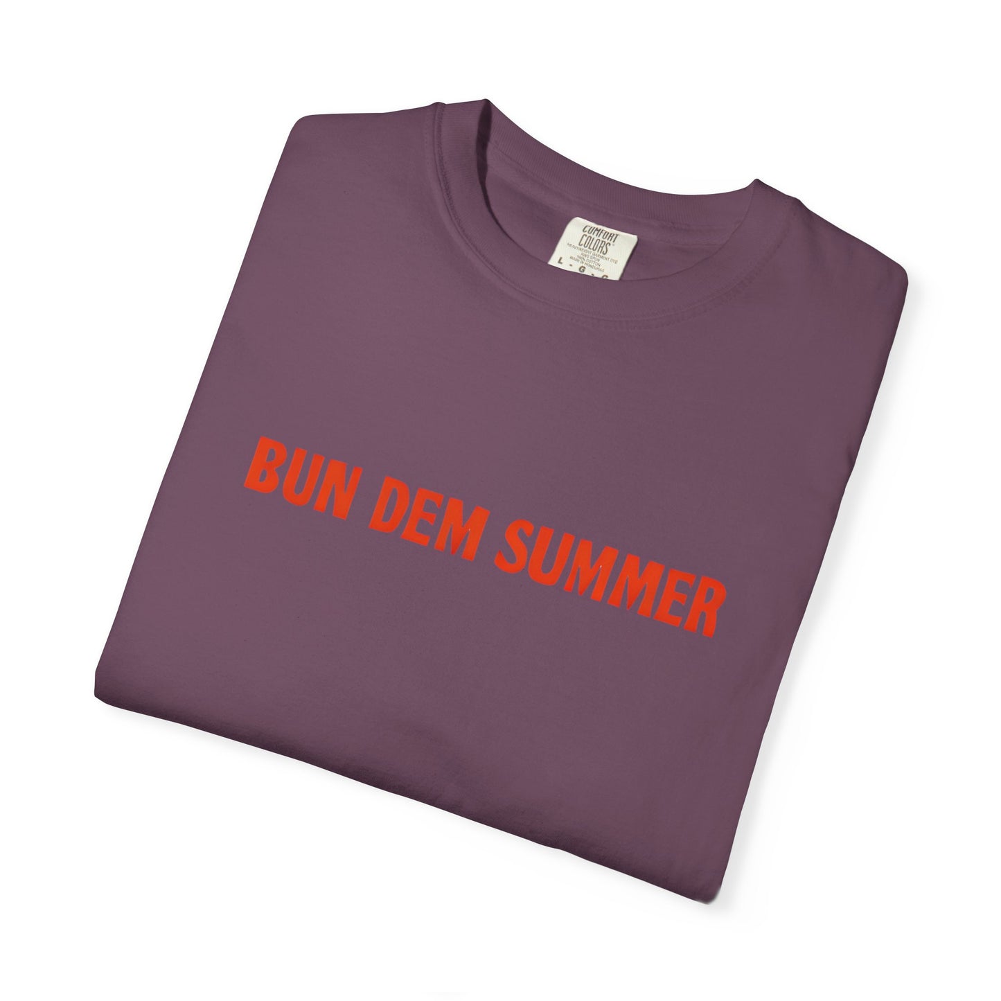 Bun Dem Summer - Black Power Unisex Statement T-Shirt Empire Edition, Summer Fashion, Casual Wear, Ideal for Pride, Activism & Celebration