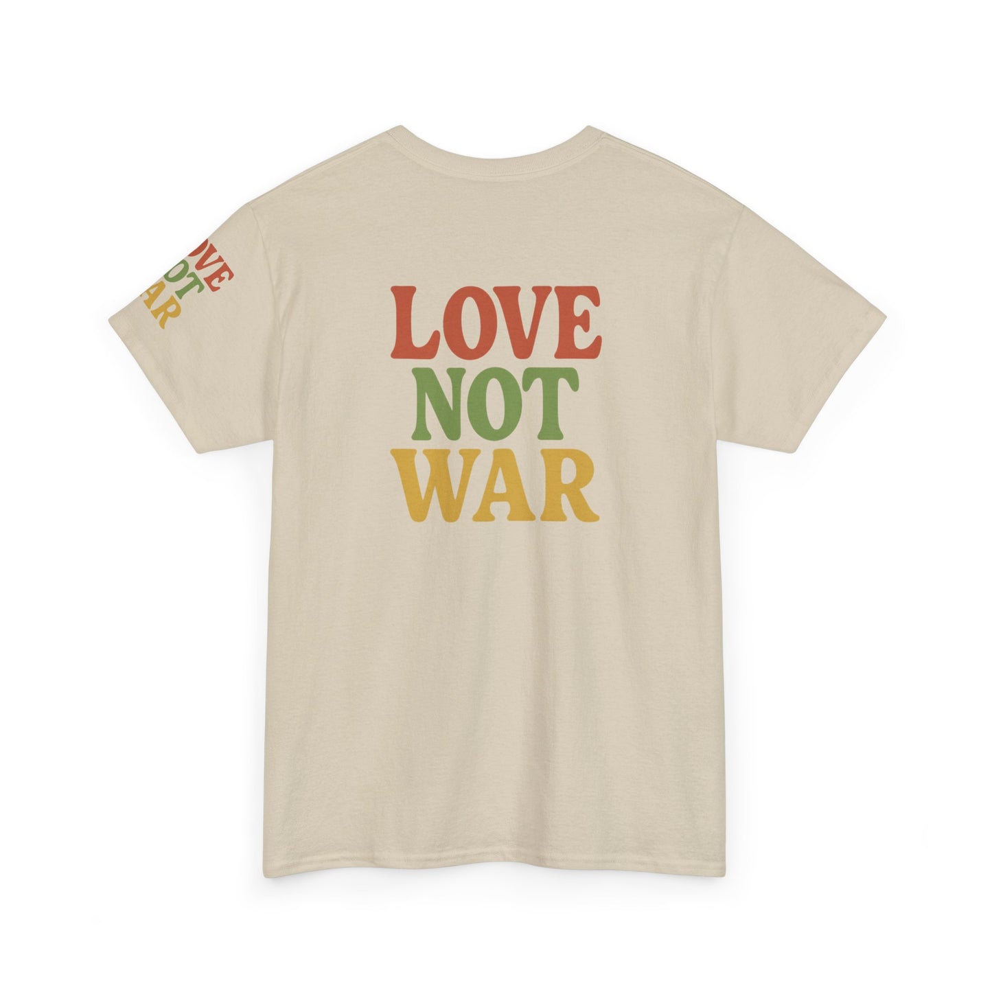'Bun Dem Summer' Unisex Heavy Cotton Tee with and 'Love Not War' Design – Casual Summer Shirt, Gifts for Music Lovers, Festival Wear, [...]