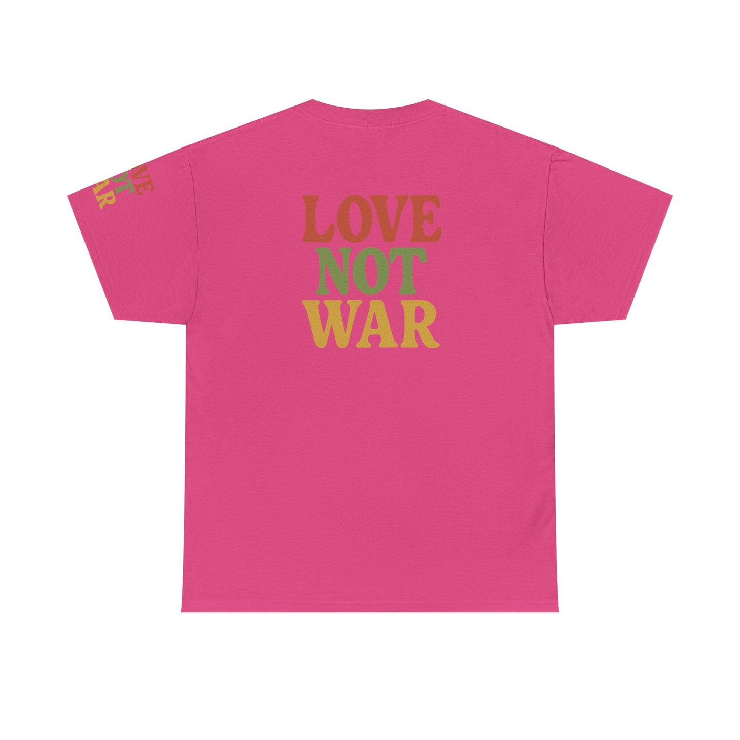 'Bun Dem Summer' Unisex Heavy Cotton Tee with and 'Love Not War' Design – Casual Summer Shirt, Gifts for Music Lovers, Festival Wear, [...]