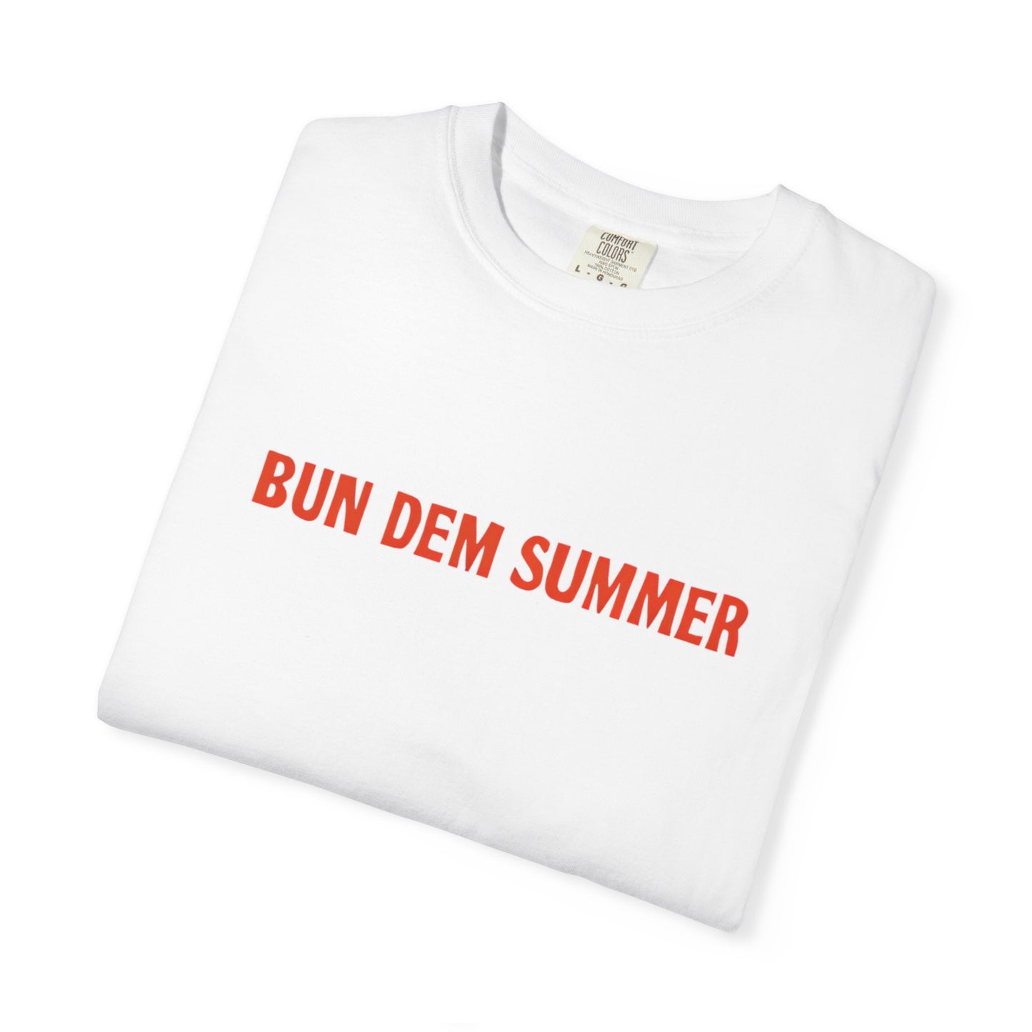 Bun Dem Summer - Black Power Unisex Statement T-Shirt Empire Edition, Summer Fashion, Casual Wear, Ideal for Pride, Activism & Celebration