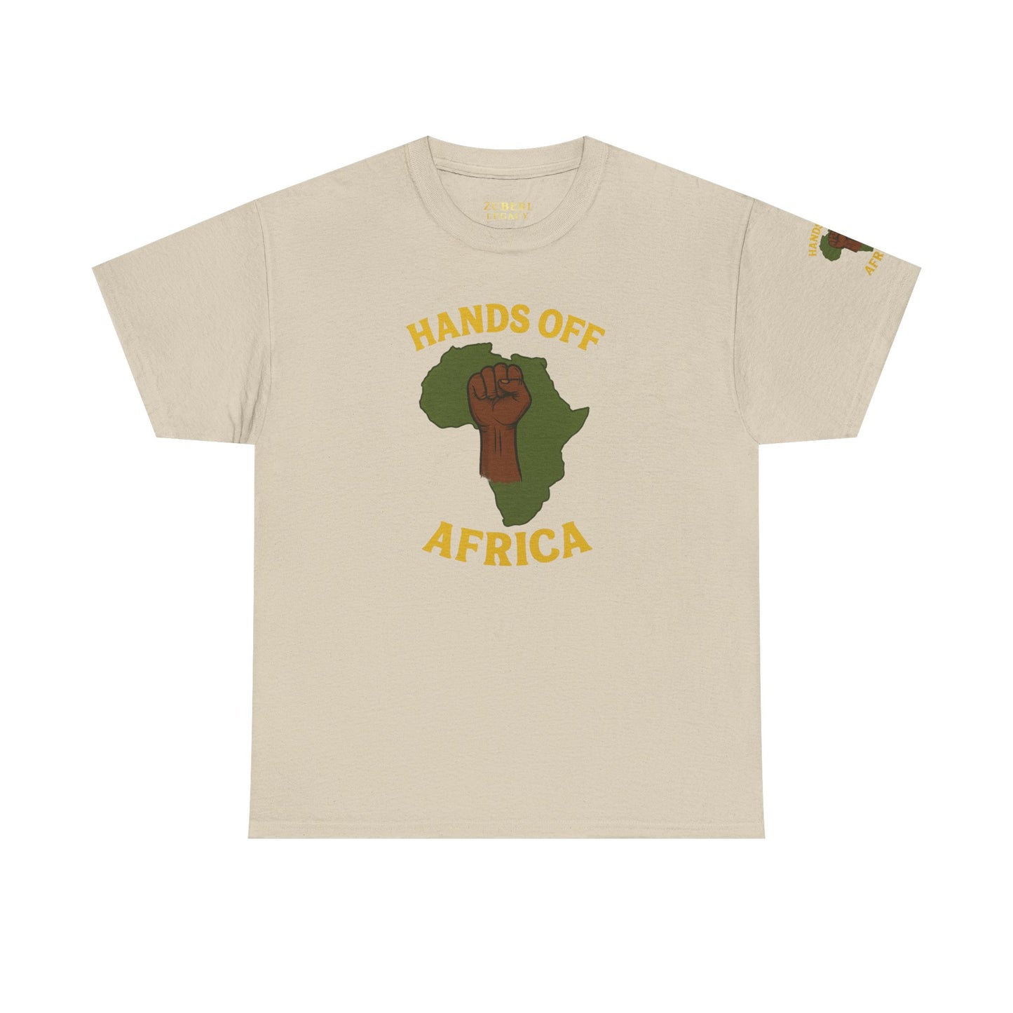 Bun Dem Summer Empowering Unisex Cotton Tee Empire Edition - Hands Off Africa, Activist Apparel, Social Justice Shirt, Gift for Change-Makers, Conscious Fashion