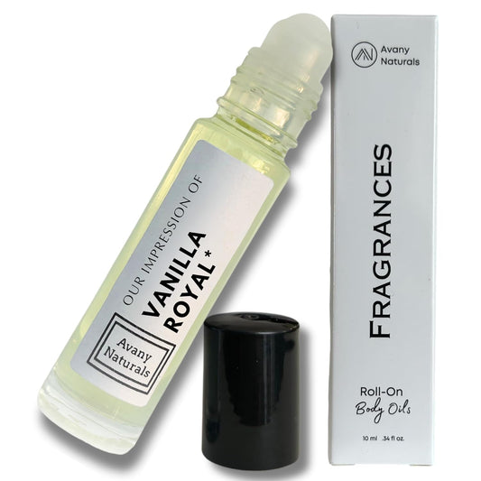 Vanilla Royal Women's Fragrance Oil - Pheromone Enhanced Scent, Travel Size Perfume Pen (1/3 Oz)