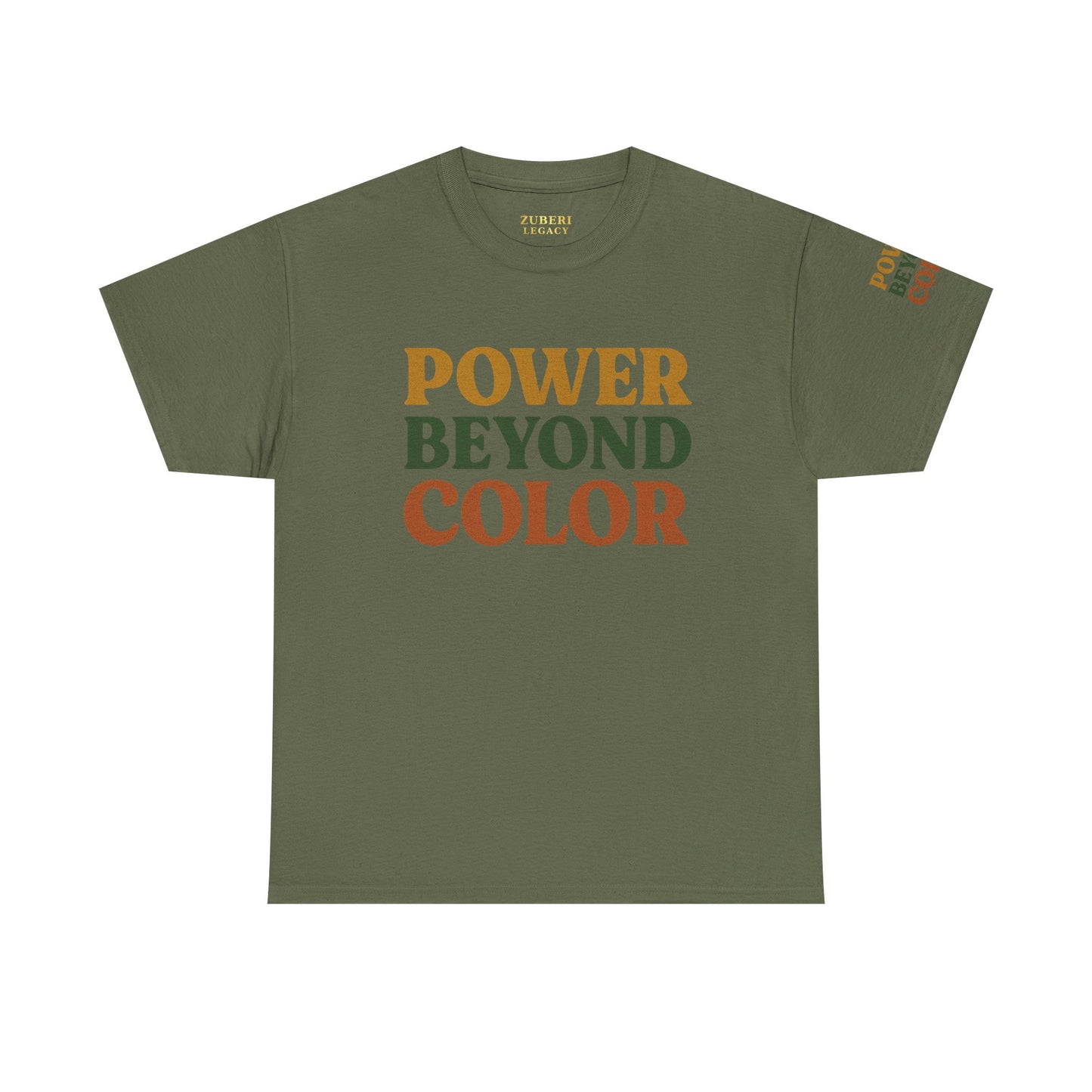 Bun Dem Summer - Power Beyond Colors Empowering Statement Tee Empire Edition, Unisex Heavy Cotton T-Shirt, Casual Wear, Gift for Activists, Inspirational Apparel