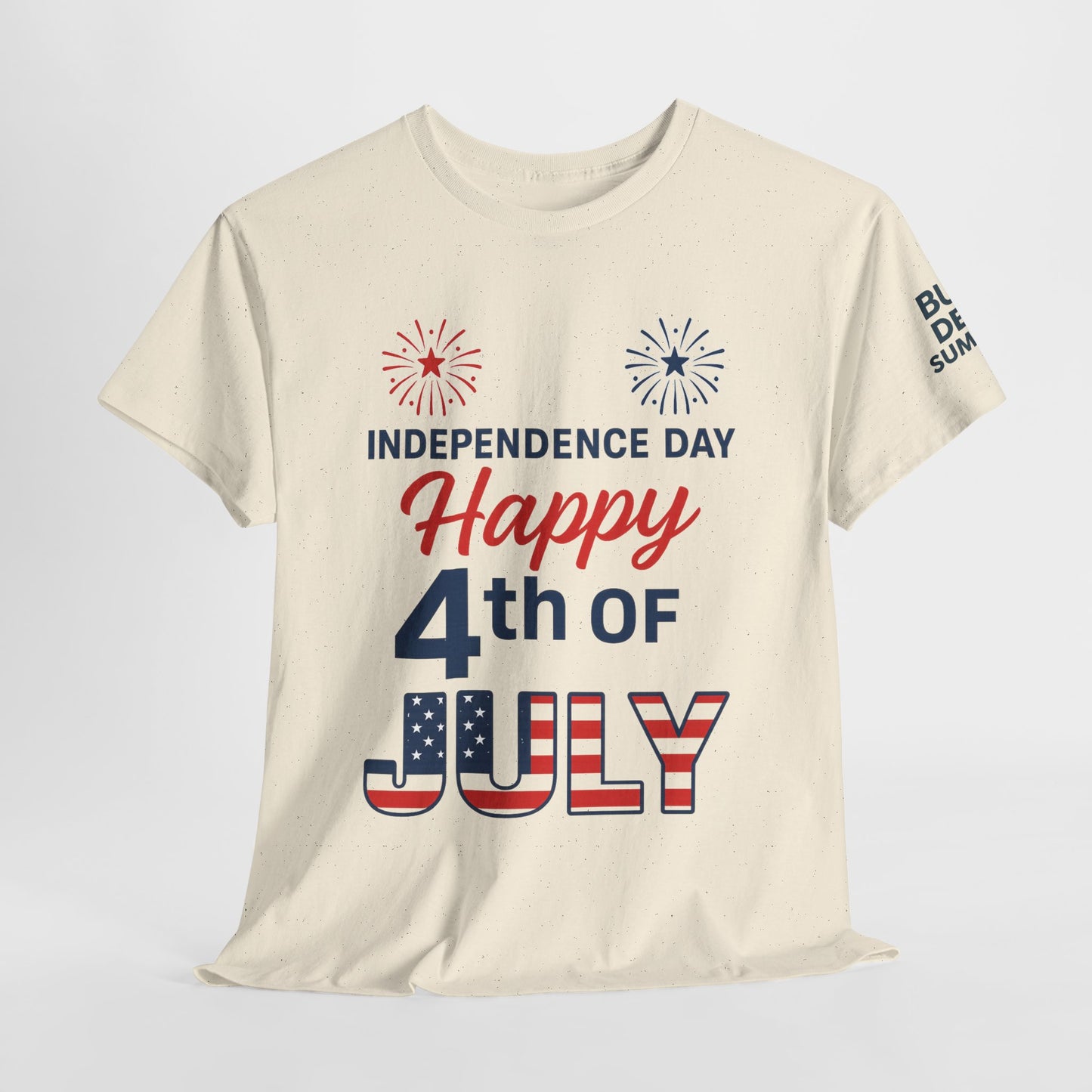 Bun Dem Summer Happy 4th July Unisex Heavy Cotton Tee Empire Edition Celebration Excitement