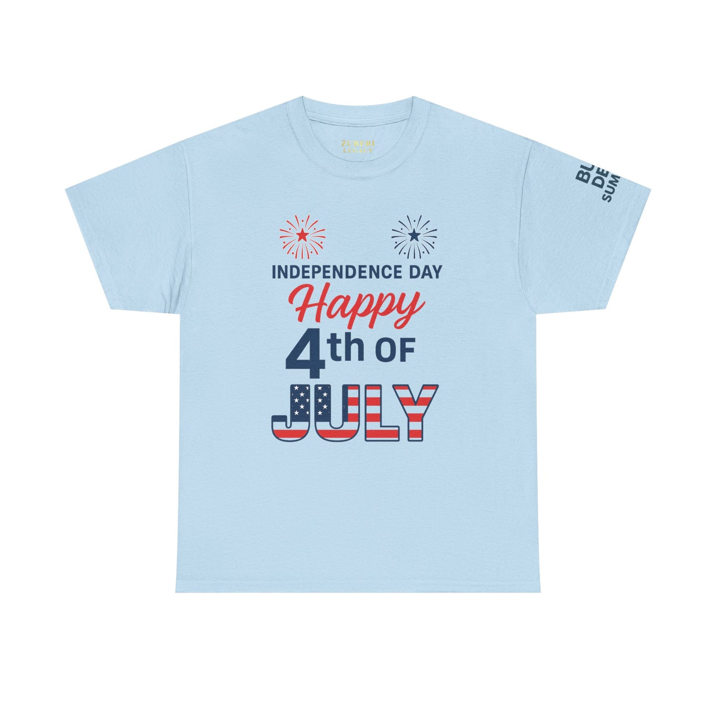 Bun Dem Summer Happy 4th July Unisex Heavy Cotton Tee Empire Edition Celebration Excitement