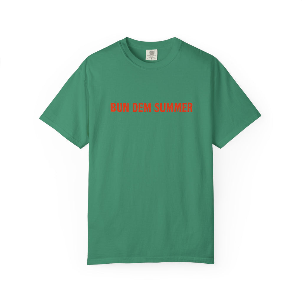 Bun Dem Summer - Black Power Unisex Statement T-Shirt Empire Edition, Summer Fashion, Casual Wear, Ideal for Pride, Activism & Celebration