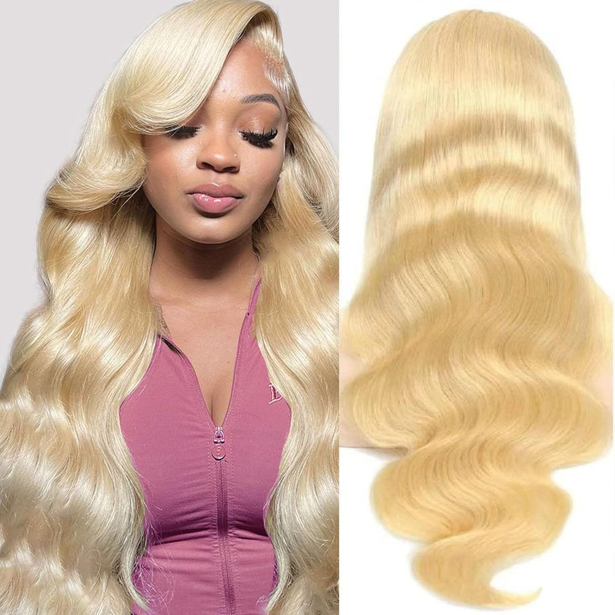 250 Density Human Hair Wig 13X4 HD Lace Front Wigs Pre Plucked Glueless Wig Human Hair Body Wave Wigs Human Hair for Black Women Frontal Wigs Human Hair Wigs Bleached Knots 18 Inch