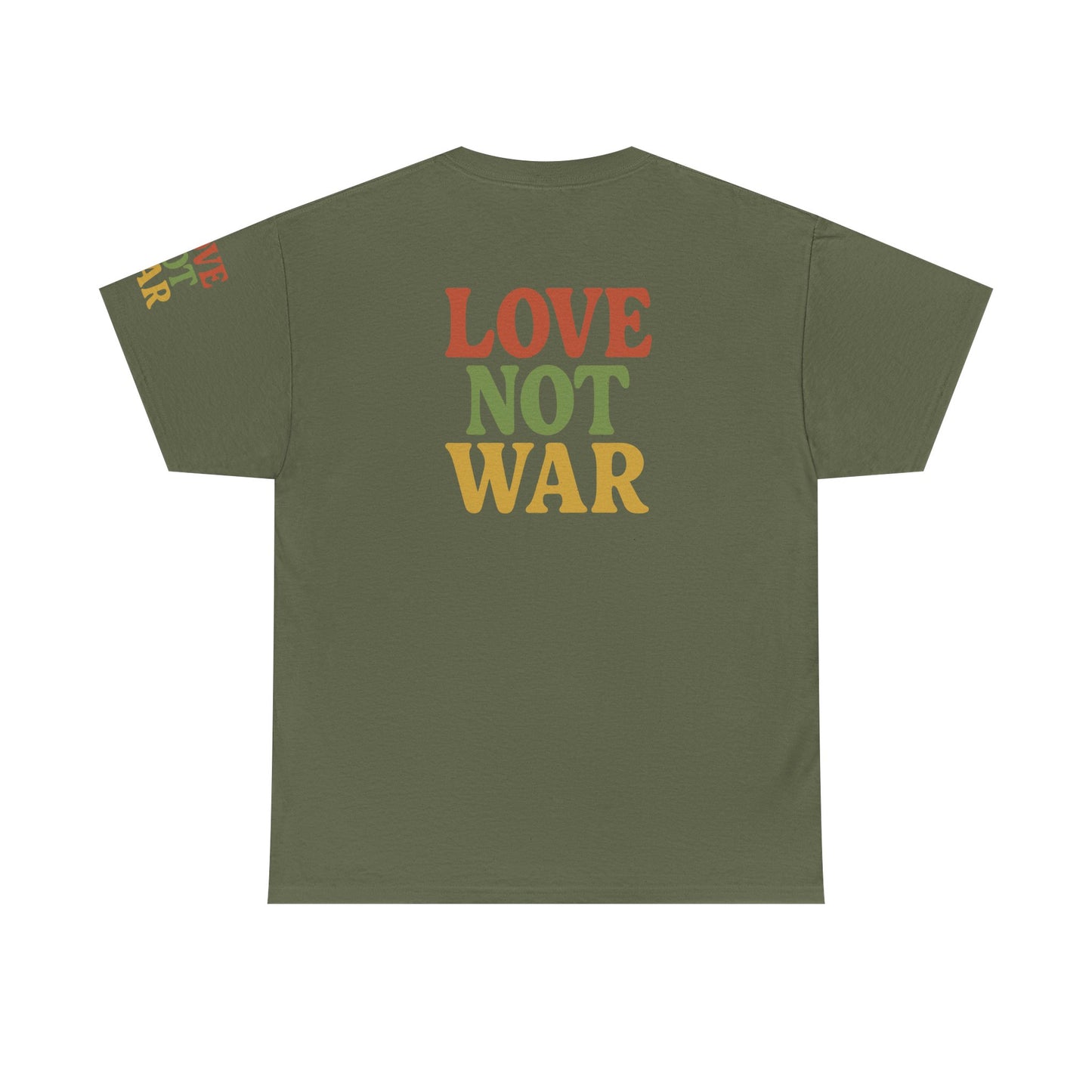 'Bun Dem Summer' Unisex Heavy Cotton Tee with and 'Love Not War' Design – Casual Summer Shirt, Gifts for Music Lovers, Festival Wear, [...]