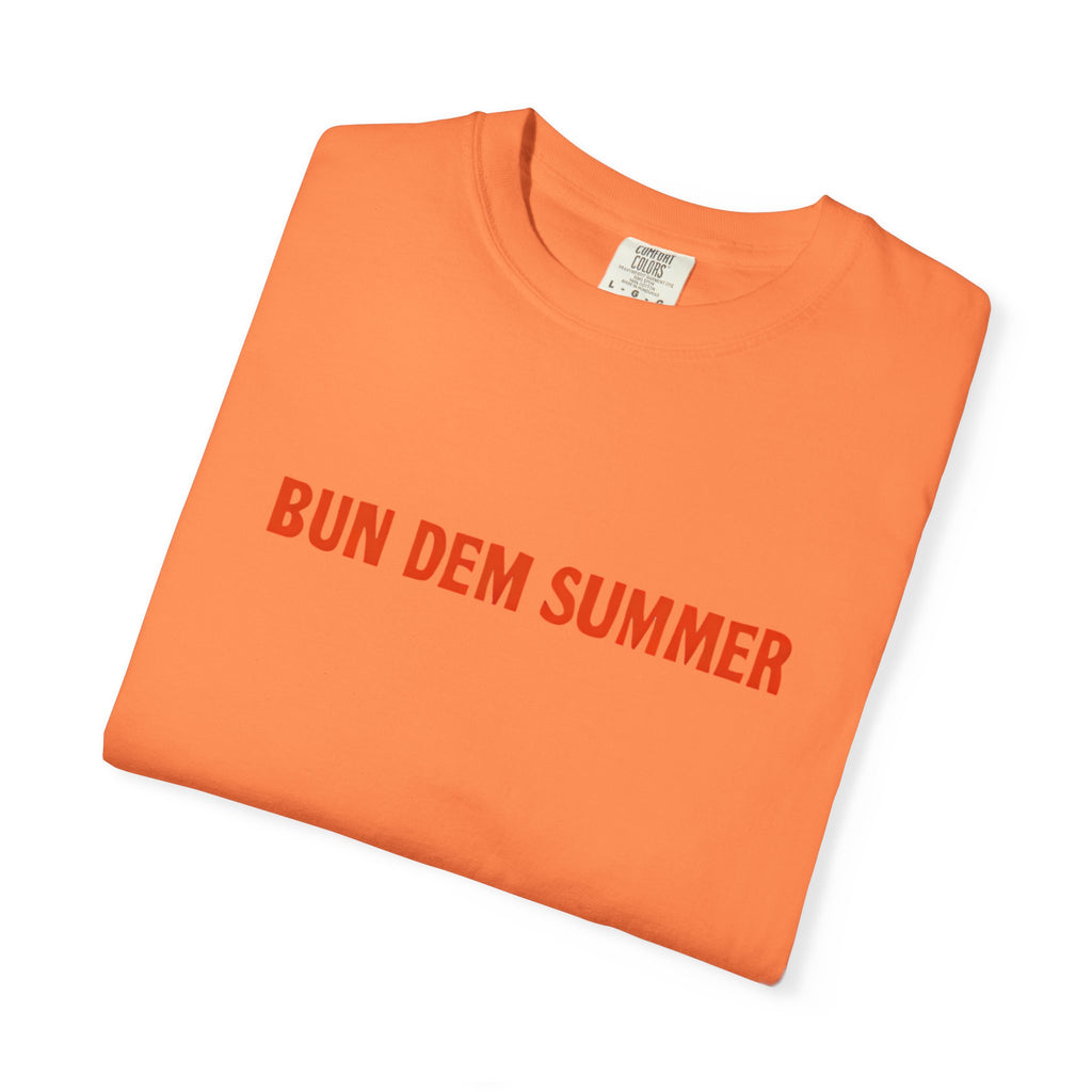 Bun Dem Summer - Black Power Unisex Statement T-Shirt Empire Edition, Summer Fashion, Casual Wear, Ideal for Pride, Activism & Celebration
