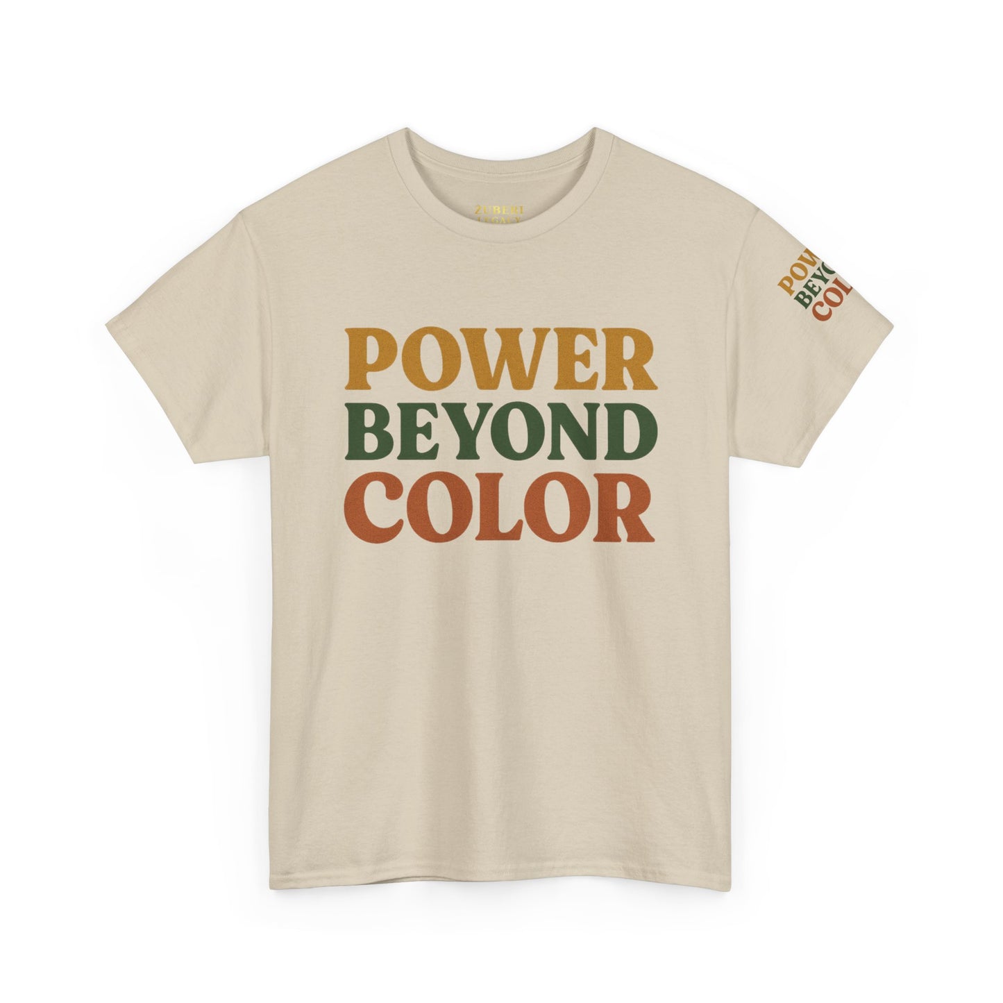 Bun Dem Summer - Power Beyond Colors Empowering Statement Tee Empire Edition, Unisex Heavy Cotton T-Shirt, Casual Wear, Gift for Activists, Inspirational Apparel