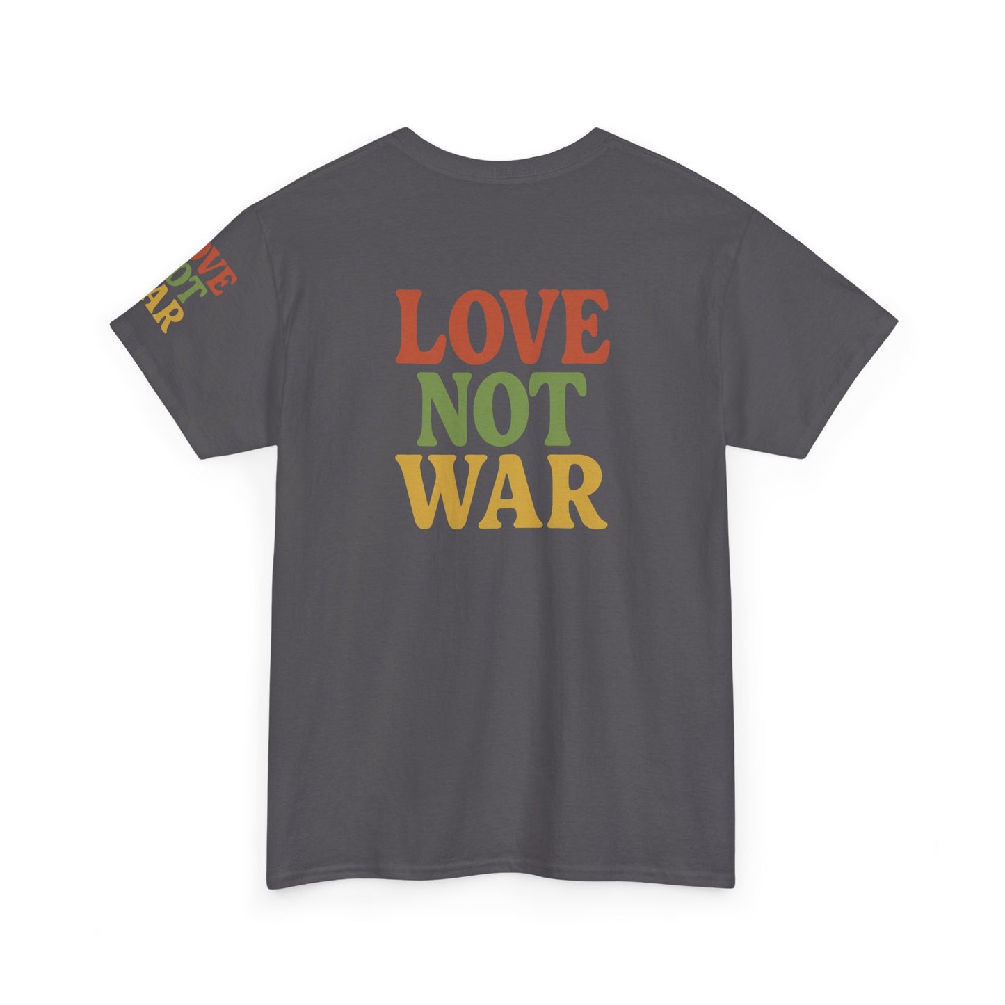 'Bun Dem Summer' Unisex Heavy Cotton Tee with and 'Love Not War' Design – Casual Summer Shirt, Gifts for Music Lovers, Festival Wear, [...]