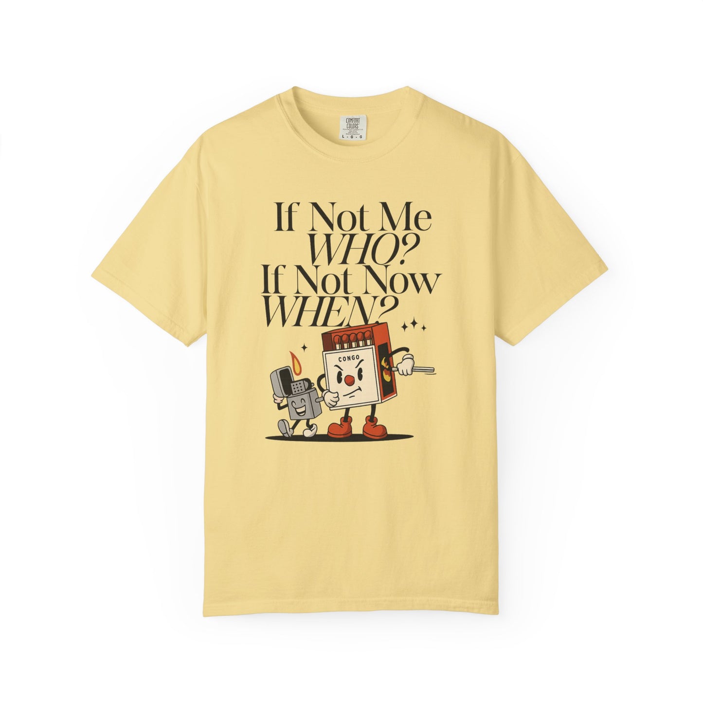 Bun Dem Summer 2025 If Not Me Who? Empie Edition Unisex T-shirt with Graphic Design - Perfect for Everyday Wear, Gifts, Motivation, Inspirational Apparel, Casual Style