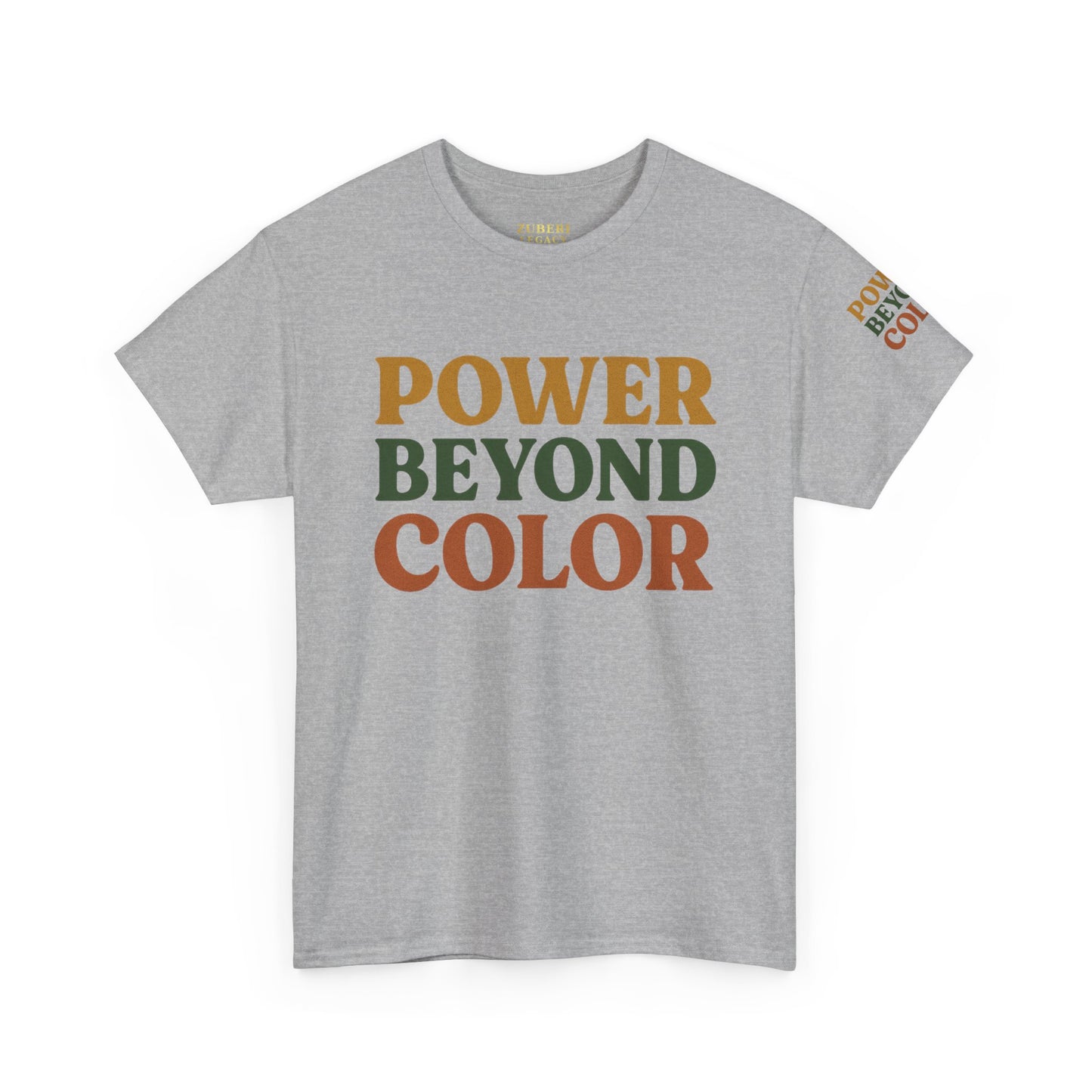 Bun Dem Summer - Power Beyond Colors Empowering Statement Tee Empire Edition, Unisex Heavy Cotton T-Shirt, Casual Wear, Gift for Activists, Inspirational Apparel