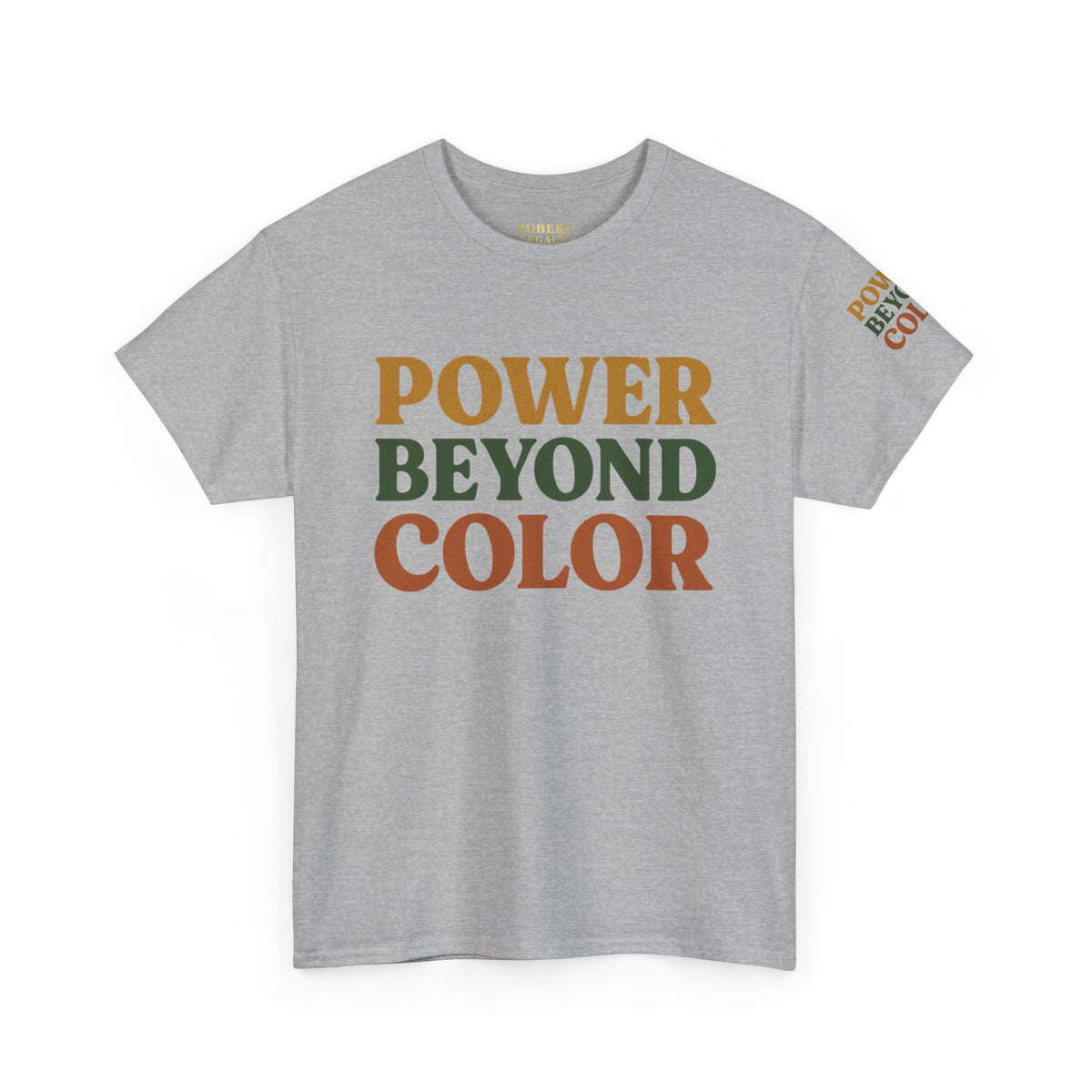 Bun Dem Summer - Power Beyond Colors Empowering Statement Tee Empire Edition, Unisex Heavy Cotton T-Shirt, Casual Wear, Gift for Activists, Inspirational Apparel