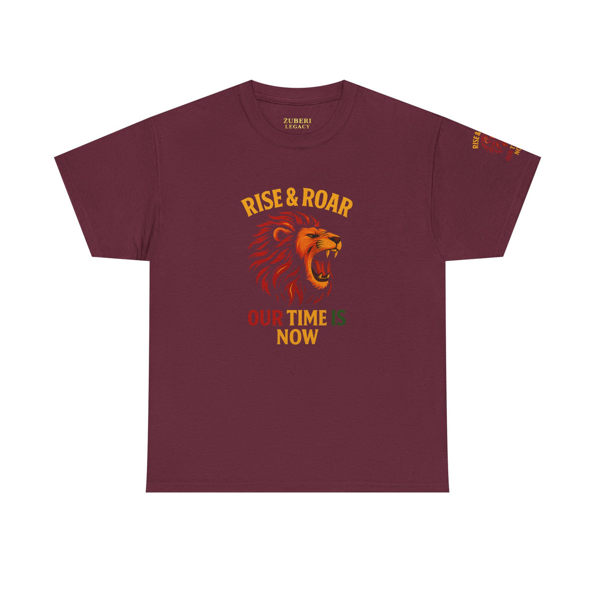 Bun Dem Summer Rise & Roar Unisex Heavy Cotton Tee - Inspirational T-Shirt for Motivational Wear, Casual Everyday, Gift for Friends, Uplifting