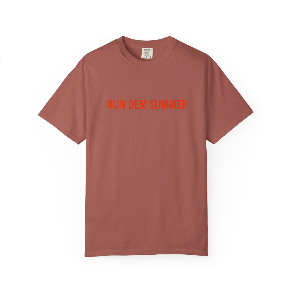 Bun Dem Summer - Black Power Unisex Statement T-Shirt Empire Edition, Summer Fashion, Casual Wear, Ideal for Pride, Activism & Celebration