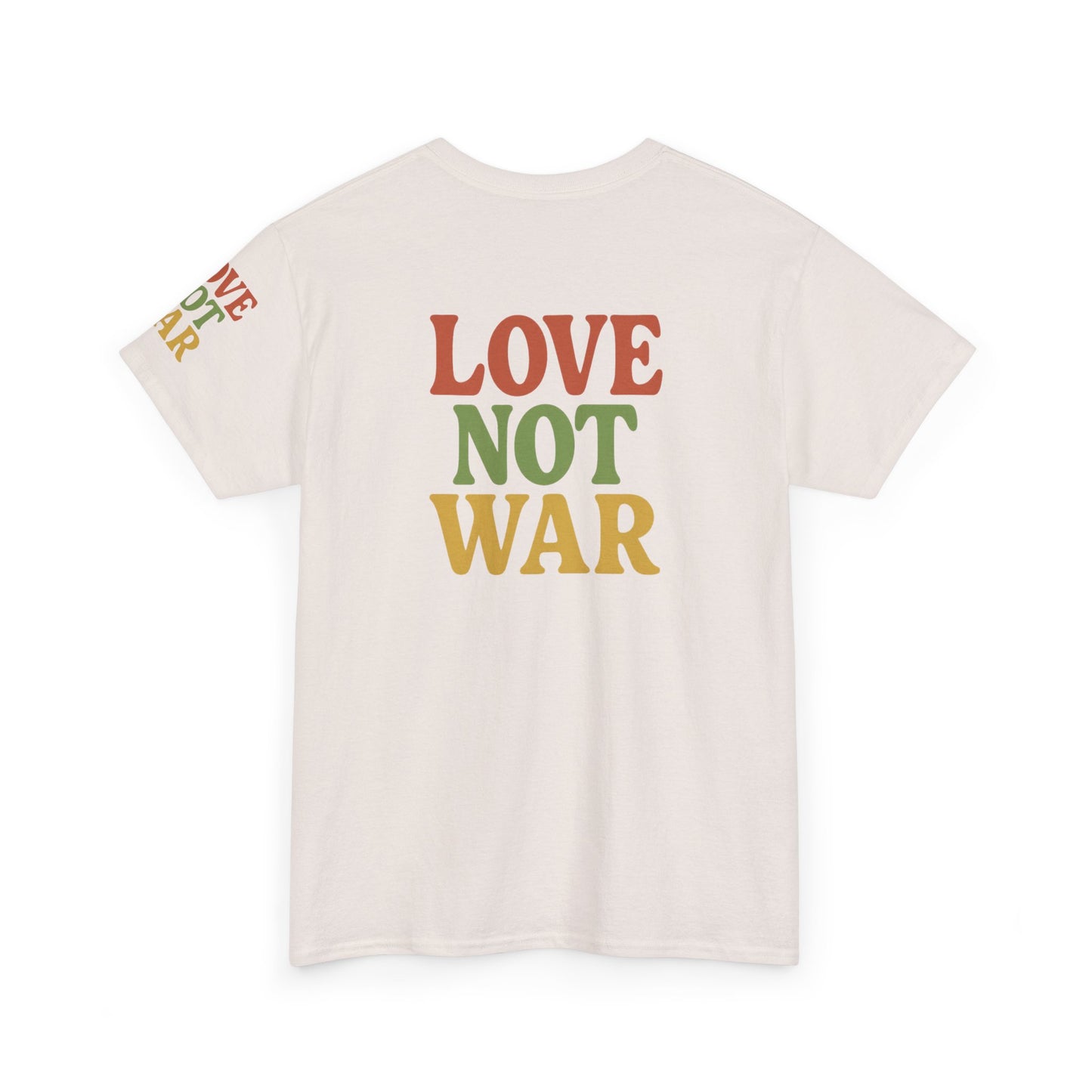 'Bun Dem Summer' Unisex Heavy Cotton Tee with and 'Love Not War' Design – Casual Summer Shirt, Gifts for Music Lovers, Festival Wear, [...]