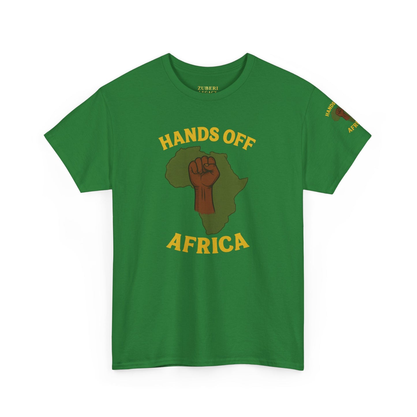 Bun Dem Summer Empowering Unisex Cotton Tee Empire Edition - Hands Off Africa, Activist Apparel, Social Justice Shirt, Gift for Change-Makers, Conscious Fashion