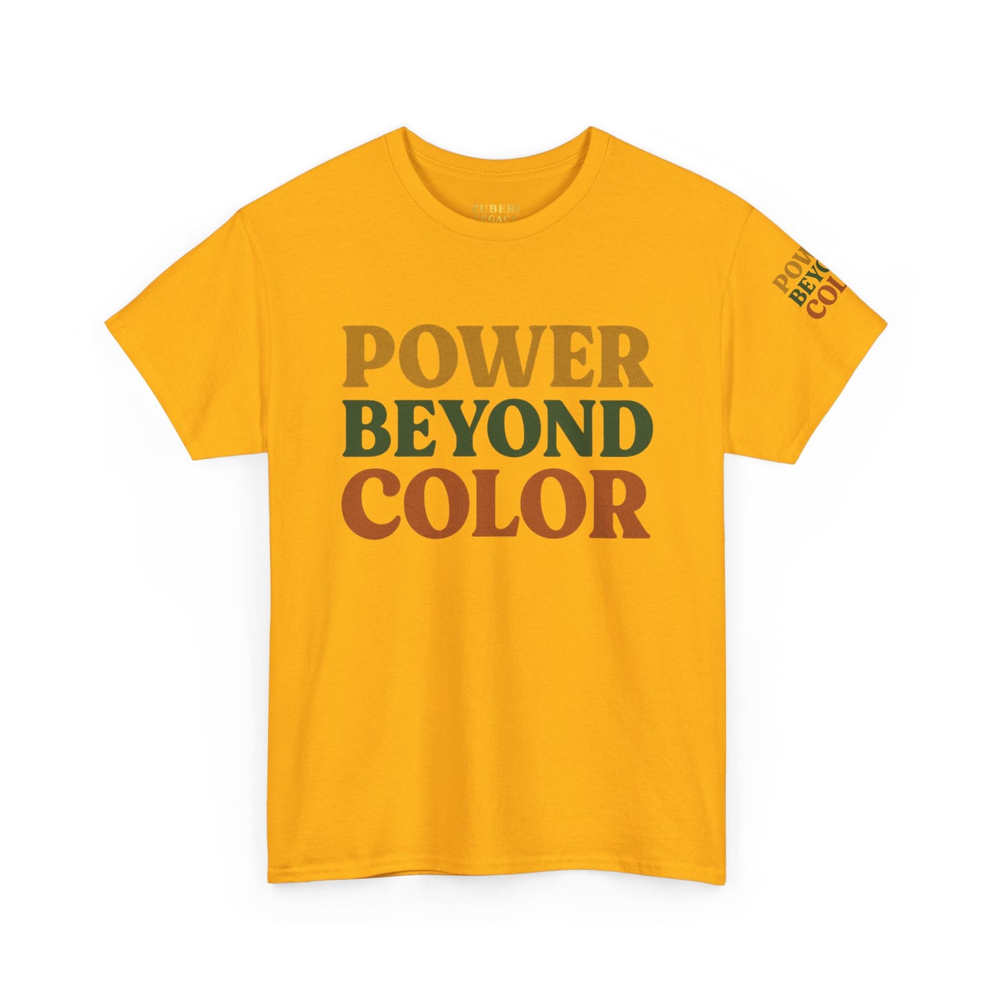 Bun Dem Summer - Power Beyond Colors Empowering Statement Tee Empire Edition, Unisex Heavy Cotton T-Shirt, Casual Wear, Gift for Activists, Inspirational Apparel