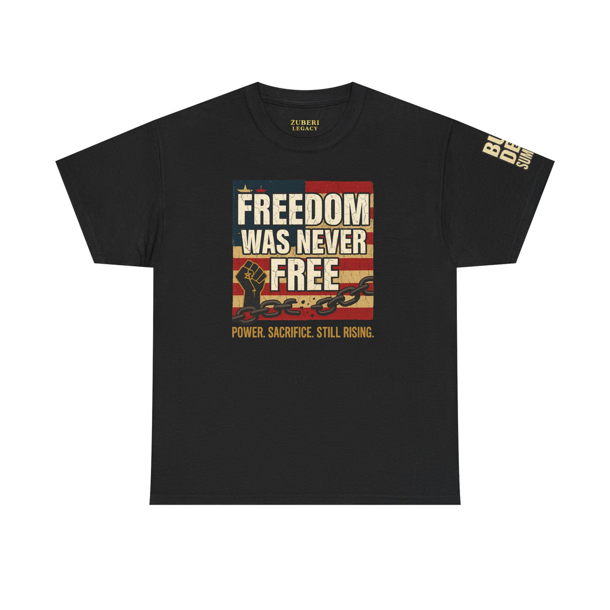 Bun Dem Summer Freedom Was Never Free Unisex Heavy Cotton Tee Rallies Empowerment Motivation Defiance