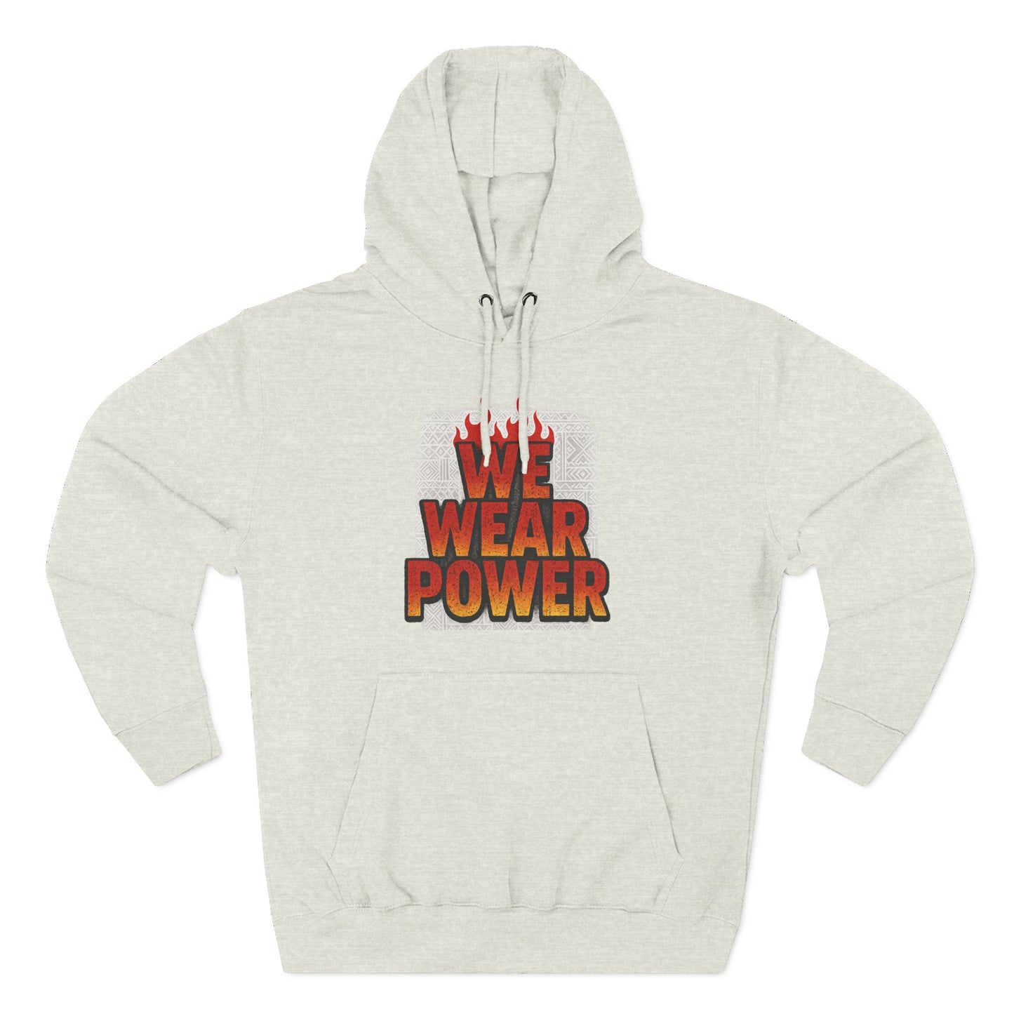 Three-Panel Fleece Hoodie