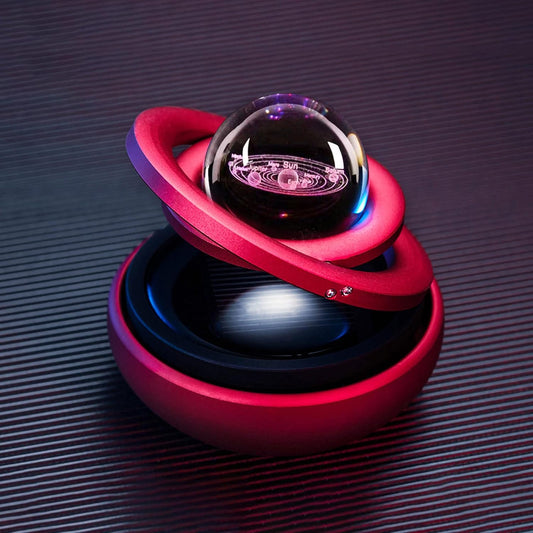 Galaxy Design Solar Car Perfume Pendant - Long Lasting Aromatherapy Diffuser for a Refreshing Drive!