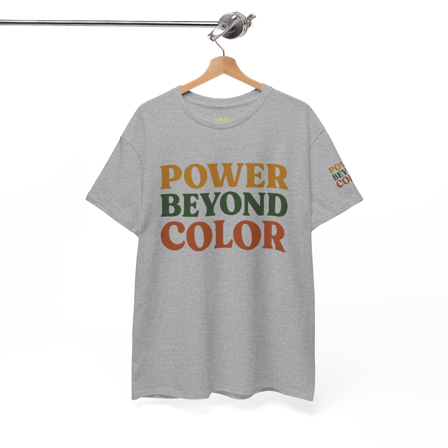 Bun Dem Summer - Power Beyond Colors Empowering Statement Tee Empire Edition, Unisex Heavy Cotton T-Shirt, Casual Wear, Gift for Activists, Inspirational Apparel