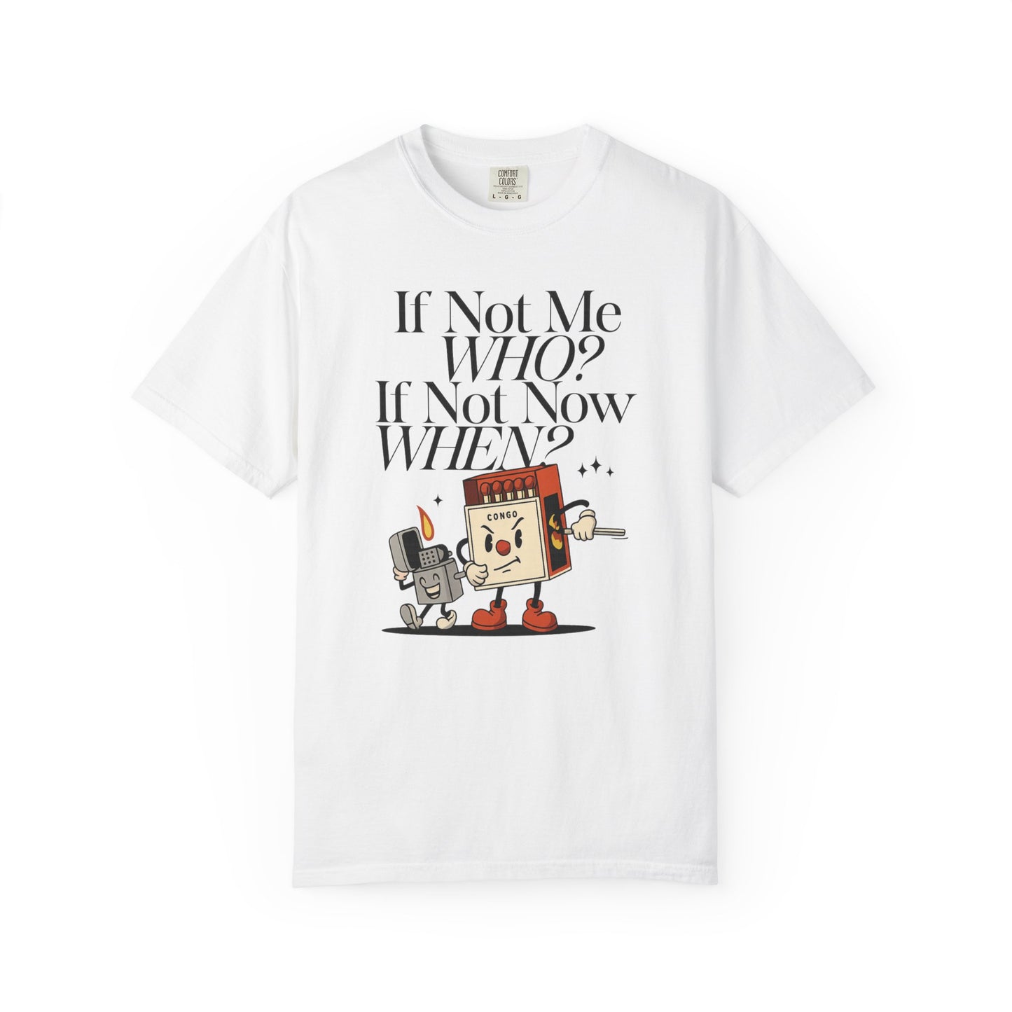 Bun Dem Summer 2025 If Not Me Who? Empie Edition Unisex T-shirt with Graphic Design - Perfect for Everyday Wear, Gifts, Motivation, Inspirational Apparel, Casual Style