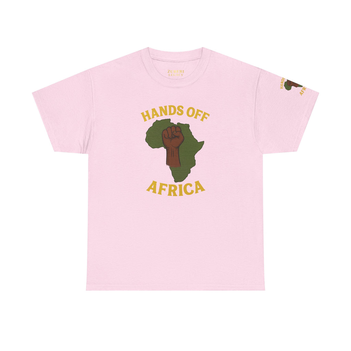 Bun Dem Summer Empowering Unisex Cotton Tee Empire Edition - Hands Off Africa, Activist Apparel, Social Justice Shirt, Gift for Change-Makers, Conscious Fashion