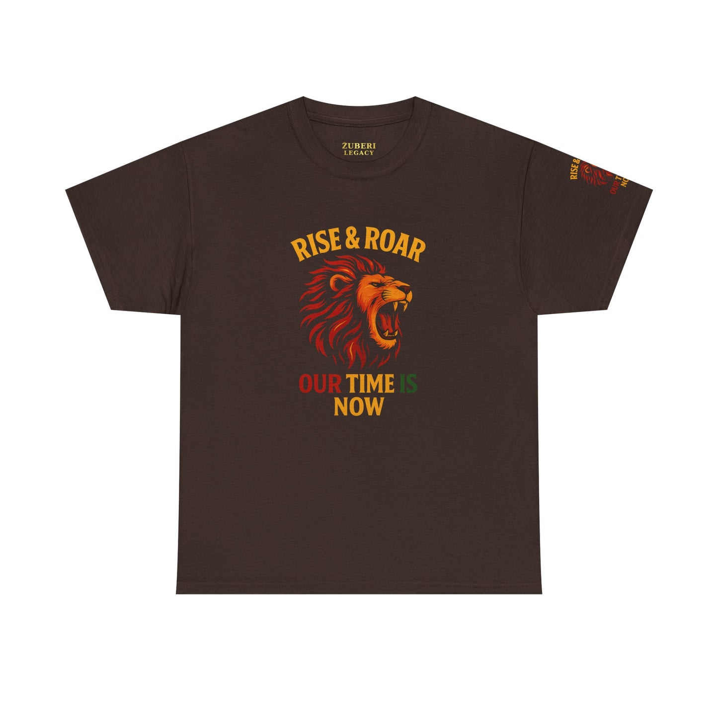 Bun Dem Summer Rise & Roar Unisex Heavy Cotton Tee - Inspirational T-Shirt for Motivational Wear, Casual Everyday, Gift for Friends, Uplifting