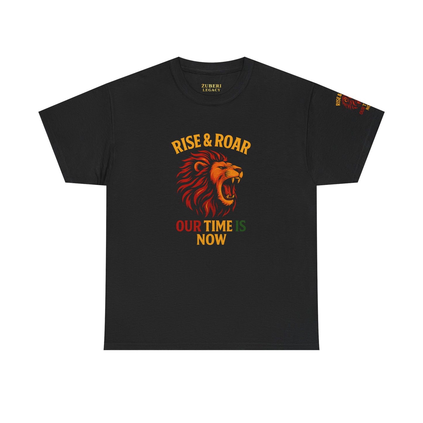 Bun Dem Summer Rise & Roar Unisex Heavy Cotton Tee - Inspirational T-Shirt for Motivational Wear, Casual Everyday, Gift for Friends, Uplifting