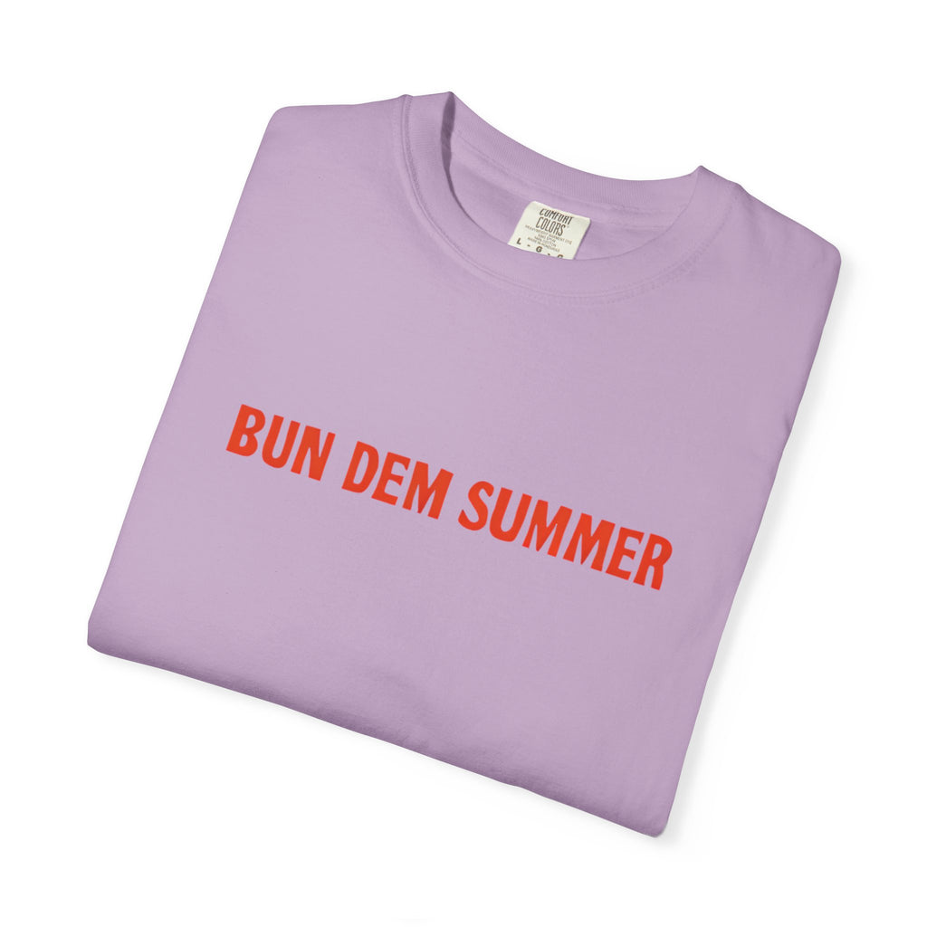 Bun Dem Summer - Black Power Unisex Statement T-Shirt Empire Edition, Summer Fashion, Casual Wear, Ideal for Pride, Activism & Celebration