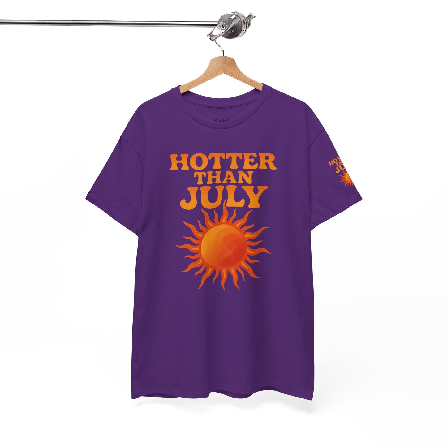 Bun Dem Summer Sunshine Vibes Tee - Hotter Than July Graphic T-Shirt Empire Edition, Summer Fashion, Casual Wear, Gift for Sun Lovers, Outdoor Events, Beach Trip