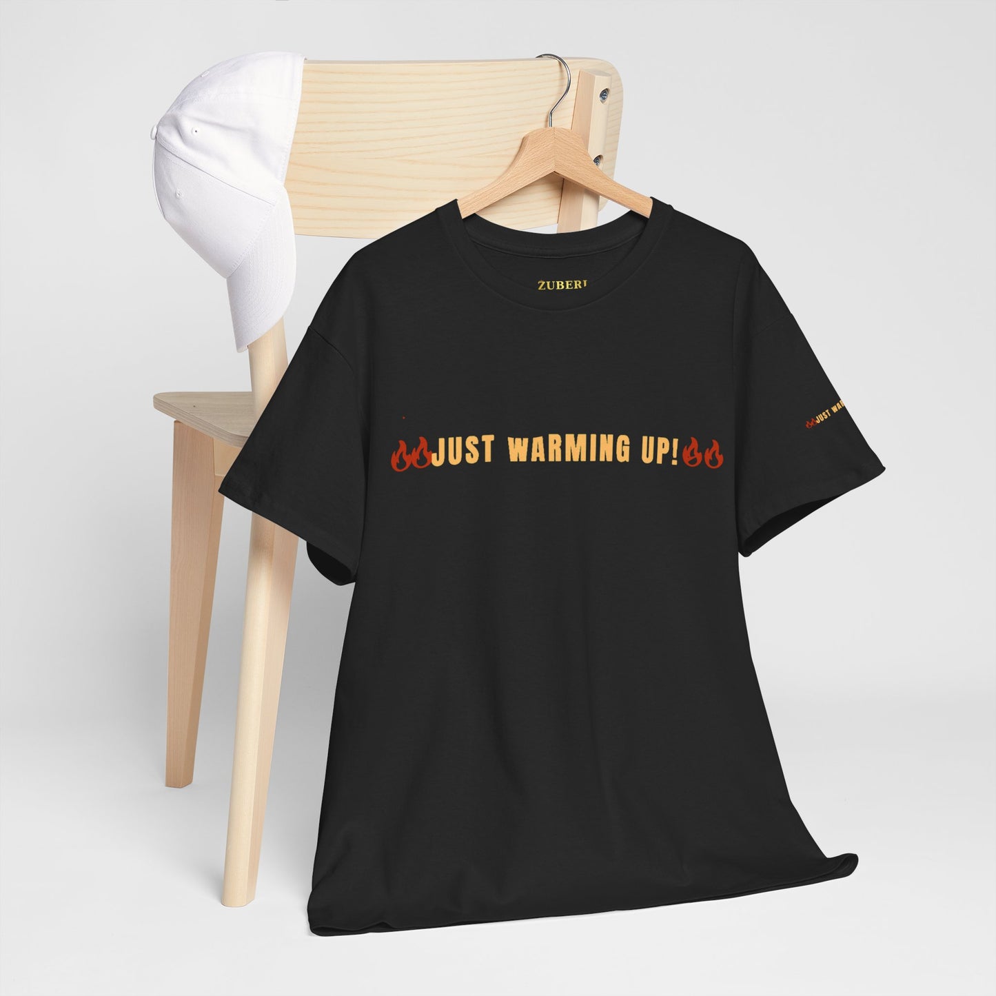 Bun Dem Summer Just Warming Up! Unisex Heavy Cotton Tee Empie Edition, Summer Vibes Shirt, Cool Graphic Tee, Fun Casual Wear, Gift for Friends, Trendy Apparel