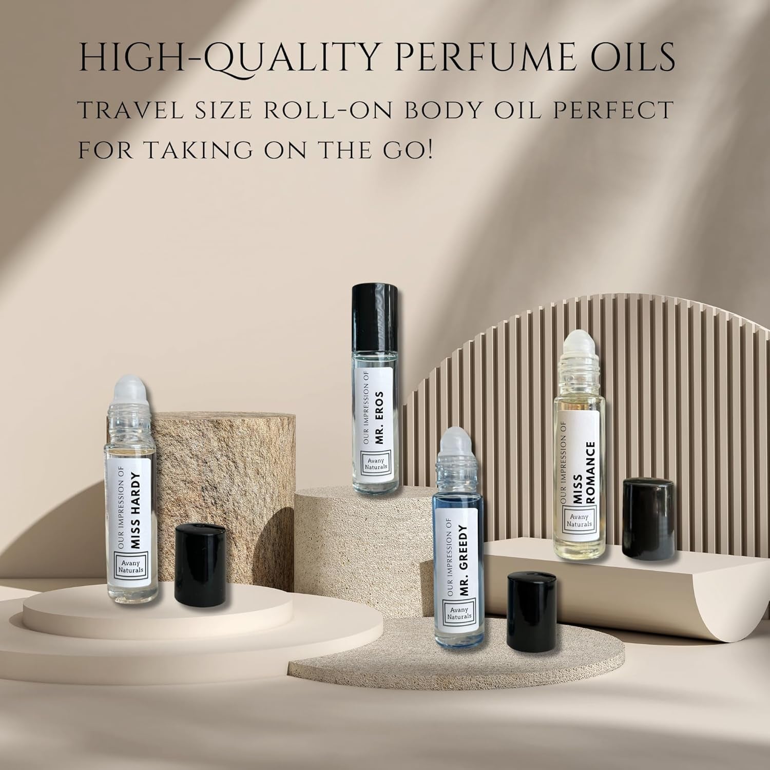 Vanilla Royal Women's Fragrance Oil - Pheromone Enhanced Scent, Travel Size Perfume Pen (1/3 Oz)