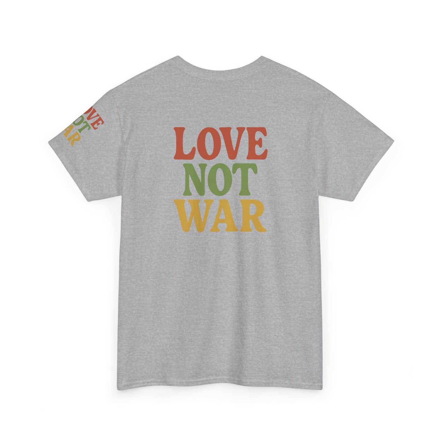'Bun Dem Summer' Unisex Heavy Cotton Tee with and 'Love Not War' Design – Casual Summer Shirt, Gifts for Music Lovers, Festival Wear, [...]