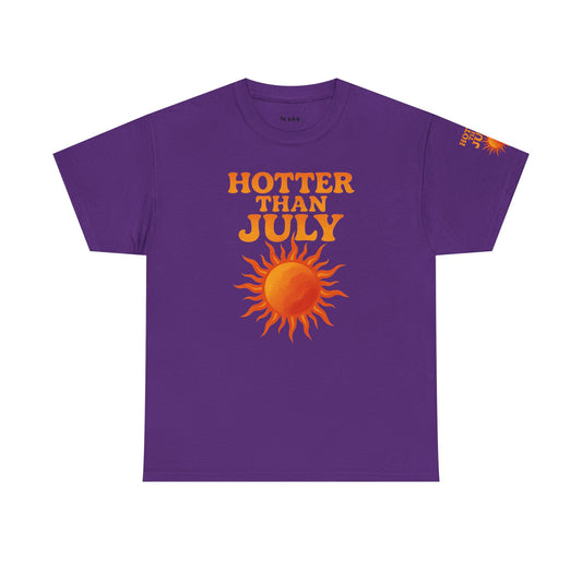 Bun Dem Summer Sunshine Vibes Tee - Hotter Than July Graphic T-Shirt Empire Edition, Summer Fashion, Casual Wear, Gift for Sun Lovers, Outdoor Events, Beach Trip