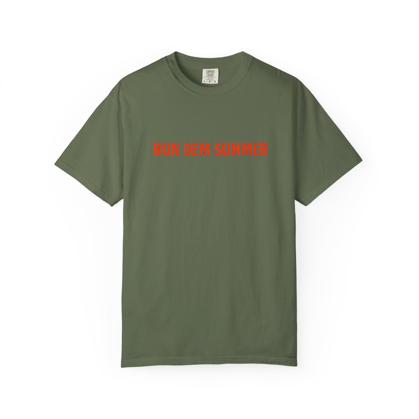 Bun Dem Summer - Black Power Unisex Statement T-Shirt Empire Edition, Summer Fashion, Casual Wear, Ideal for Pride, Activism & Celebration
