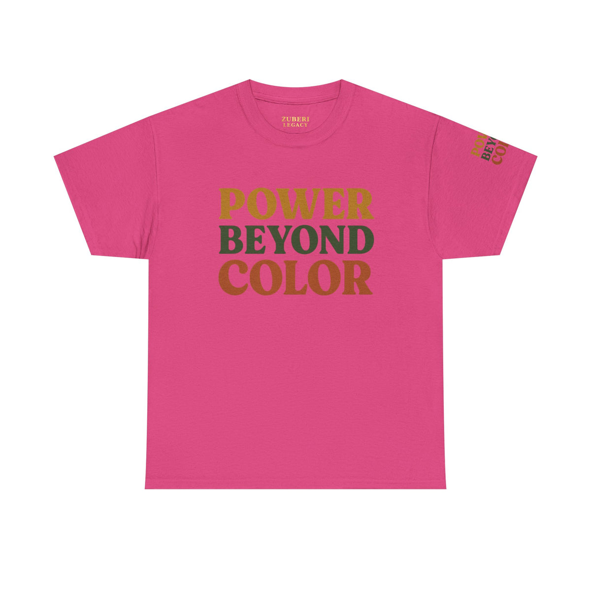 Bun Dem Summer - Power Beyond Colors Empowering Statement Tee Empire Edition, Unisex Heavy Cotton T-Shirt, Casual Wear, Gift for Activists, Inspirational Apparel