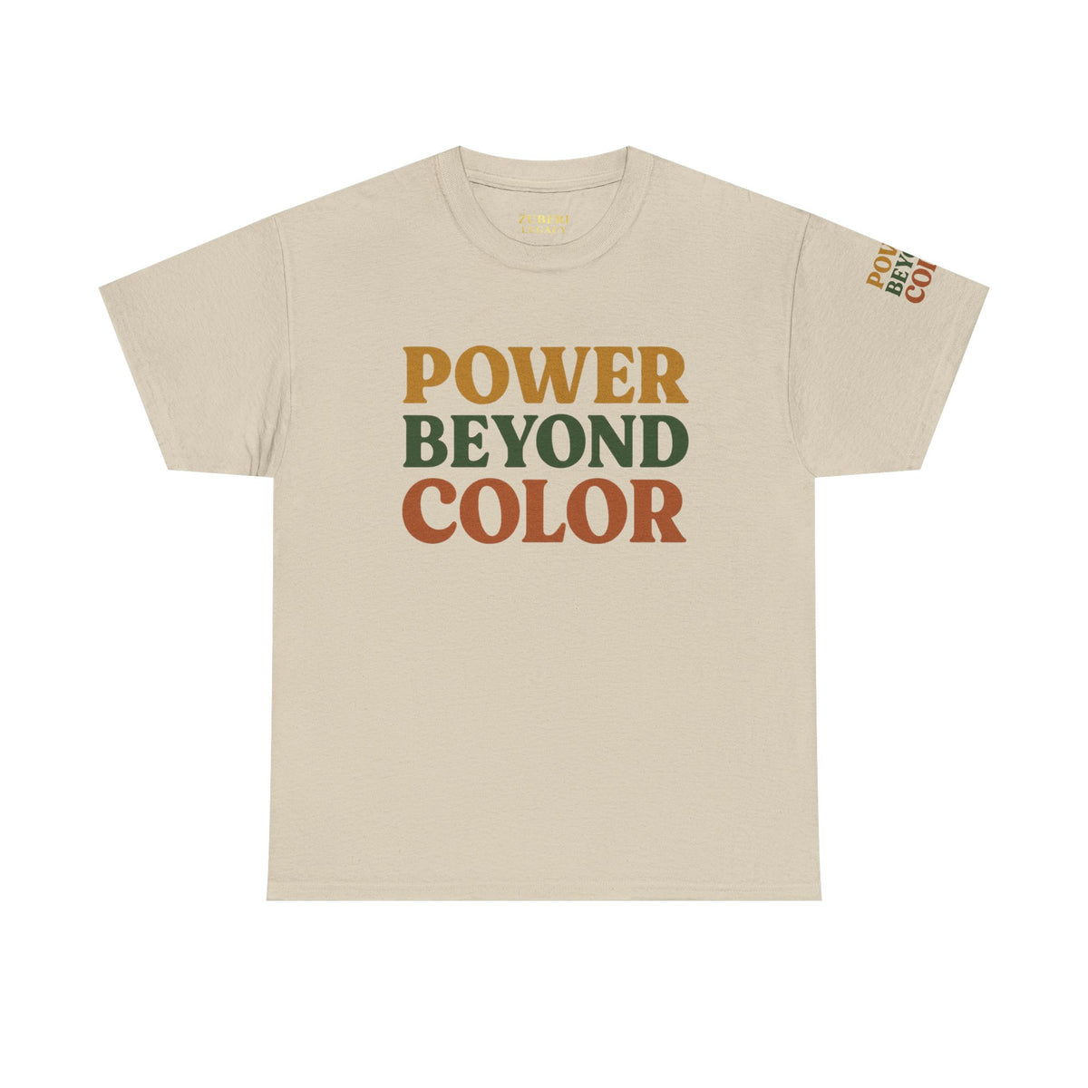 Bun Dem Summer - Power Beyond Colors Empowering Statement Tee Empire Edition, Unisex Heavy Cotton T-Shirt, Casual Wear, Gift for Activists, Inspirational Apparel