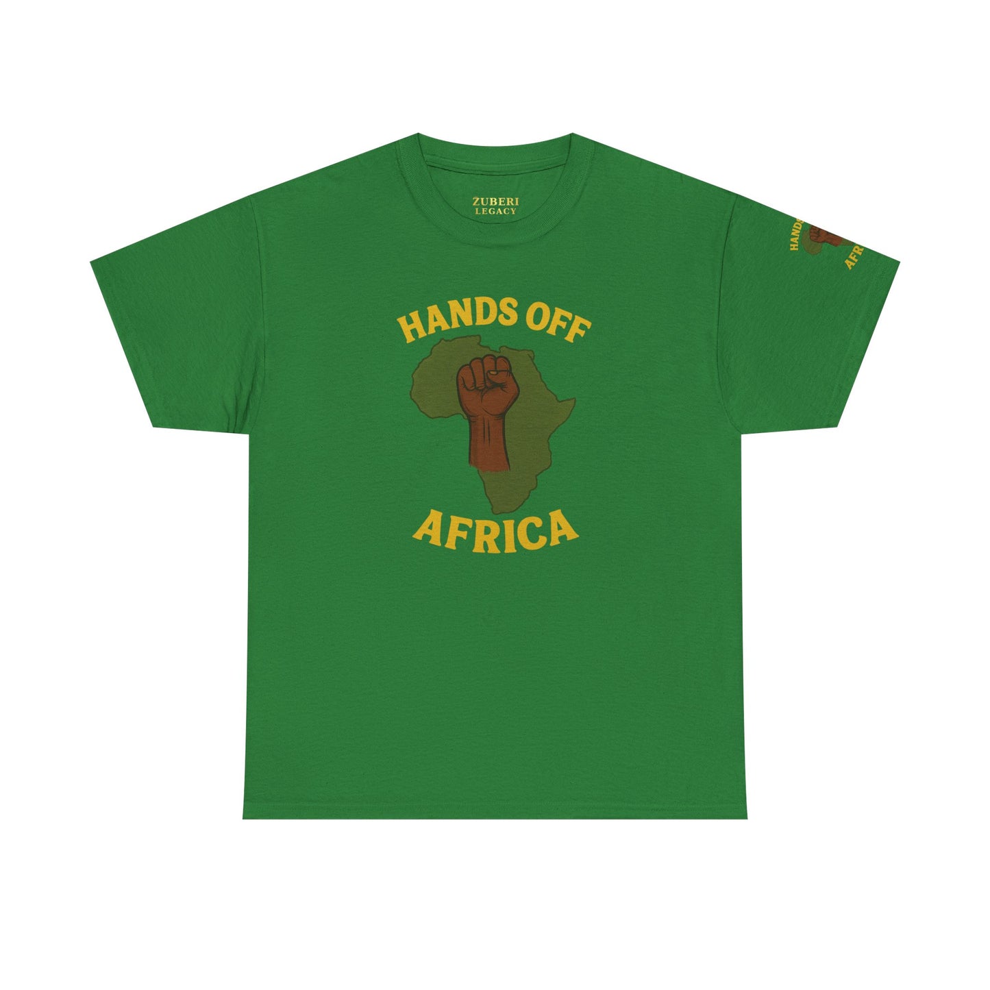 Bun Dem Summer Empowering Unisex Cotton Tee Empire Edition - Hands Off Africa, Activist Apparel, Social Justice Shirt, Gift for Change-Makers, Conscious Fashion