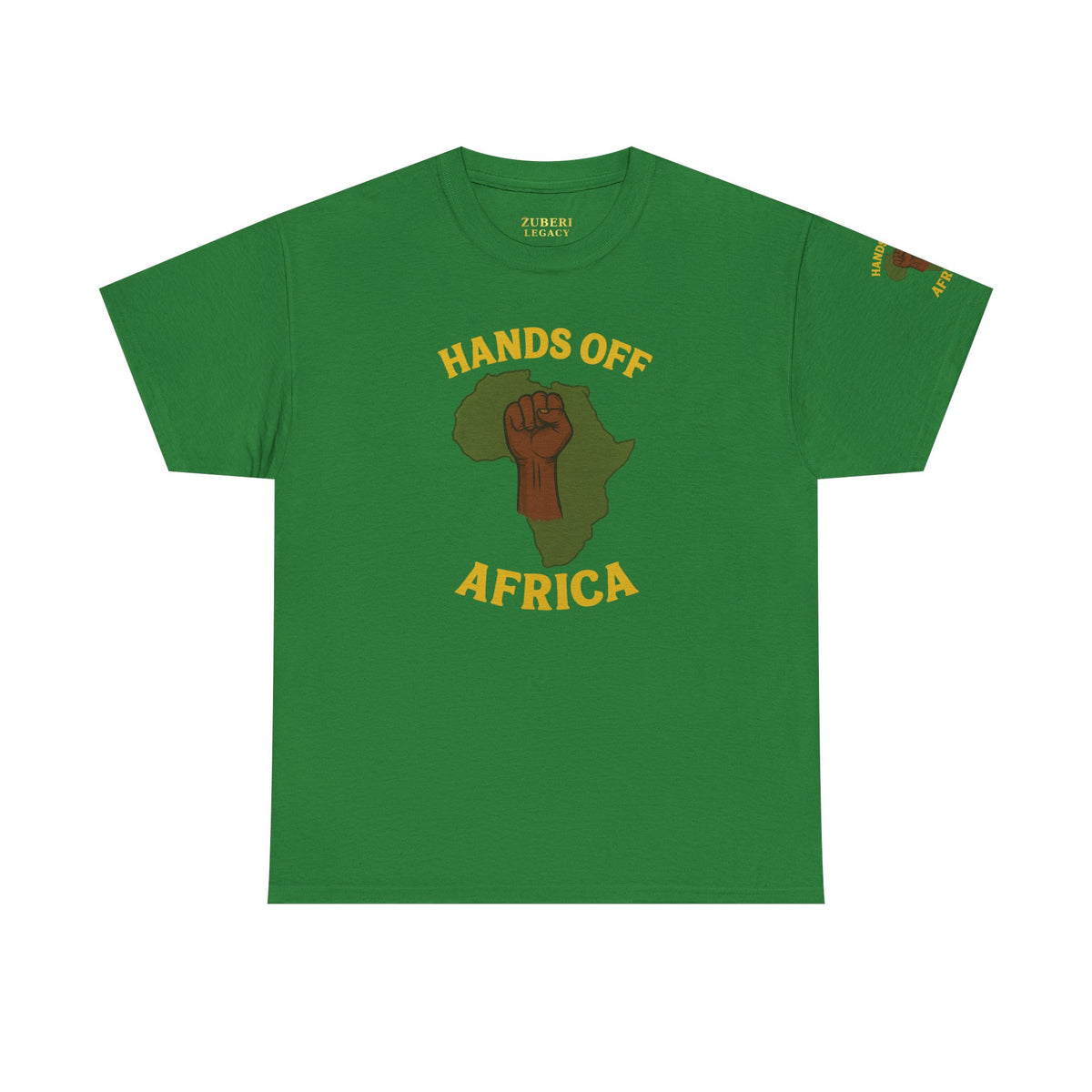 Bun Dem Summer Empowering Unisex Cotton Tee Empire Edition - Hands Off Africa, Activist Apparel, Social Justice Shirt, Gift for Change-Makers, Conscious Fashion