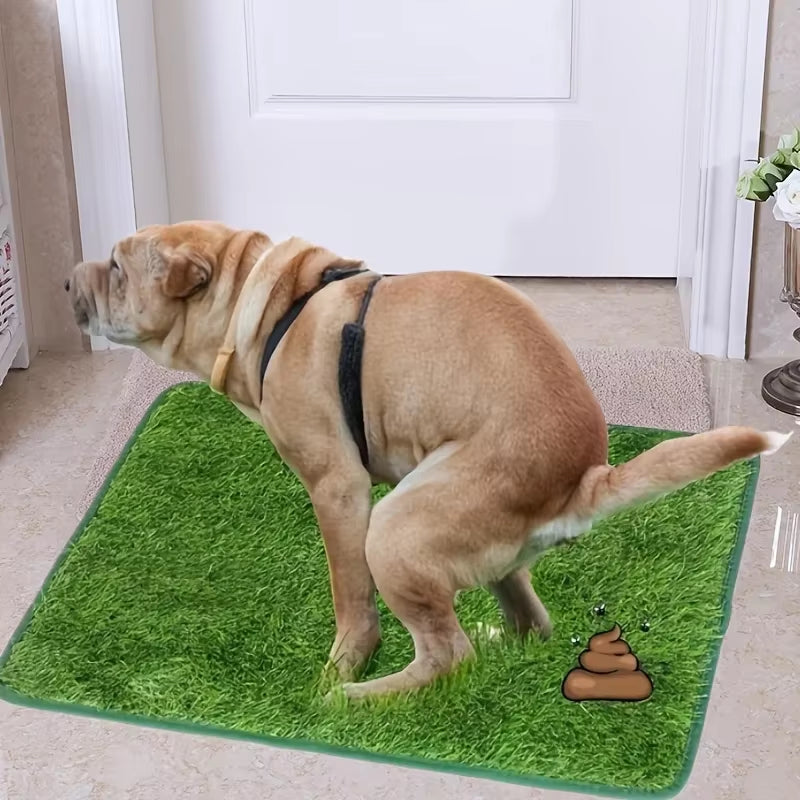 Ultimate Washable Dog Grass Mat - Reusable, Odor-Control Artificial Lawn for Pet Training, Easy-Clean Pee Pad Non-Slip Backing