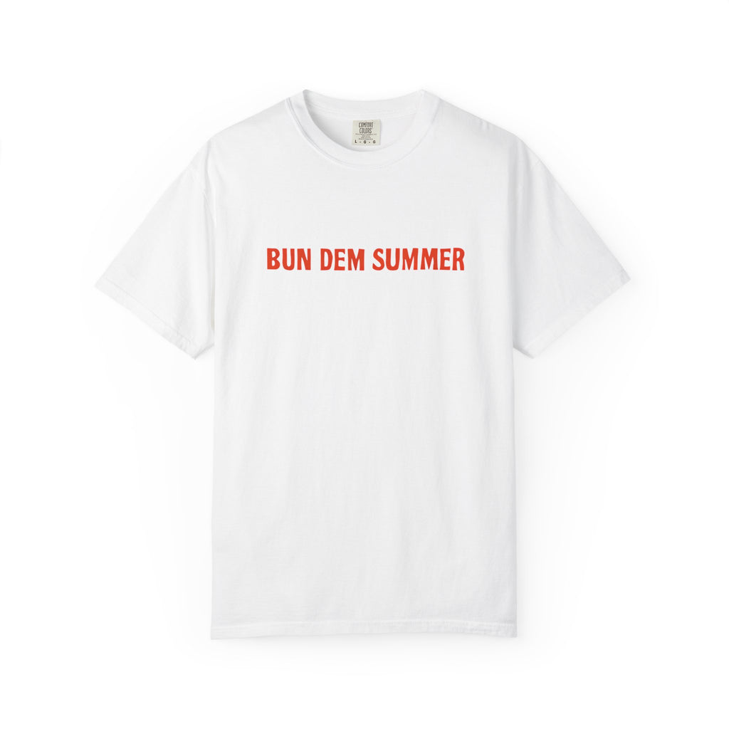 Bun Dem Summer - Black Power Unisex Statement T-Shirt Empire Edition, Summer Fashion, Casual Wear, Ideal for Pride, Activism & Celebration
